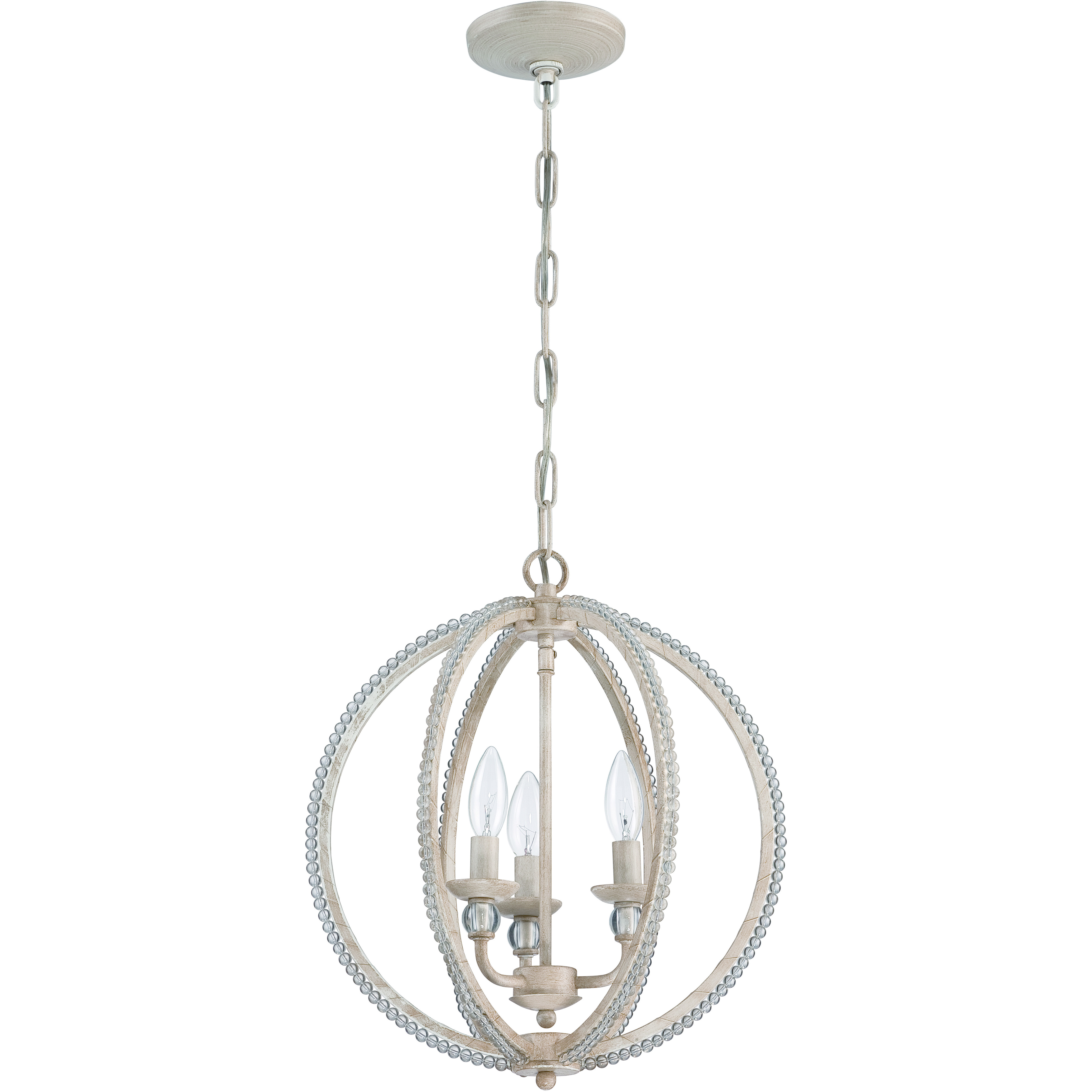 Craftmade | Jeremiah 1043C-ATL Jeremiah 3 Light 15 inch Antique Linen ...