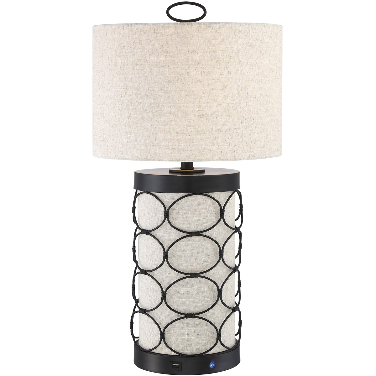 Luvenia 29 inch 9.00 watt Dark Bronze Table Lamp Portable Light
