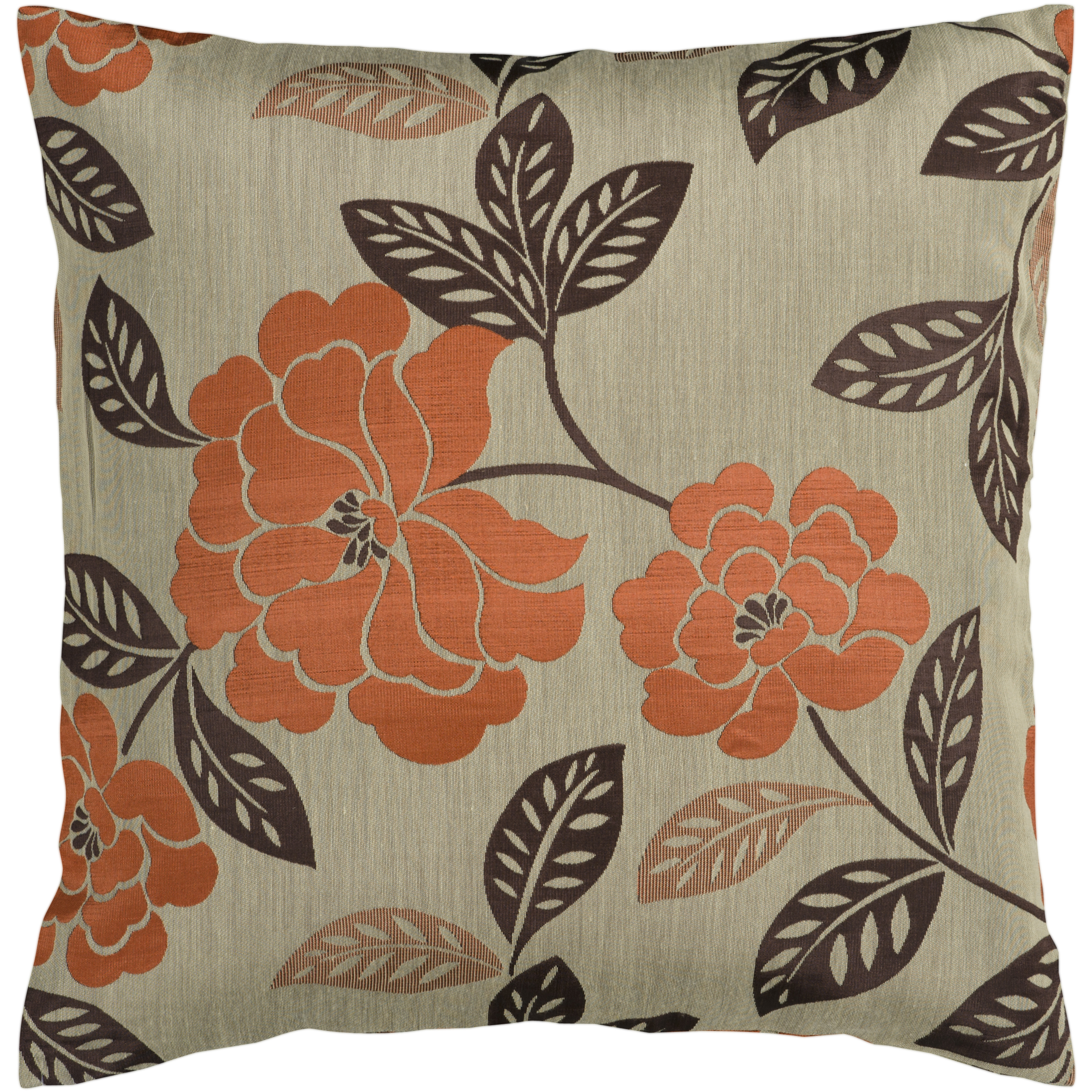 Blossom 22 X 22 inch Sage Pillow Kit, Square