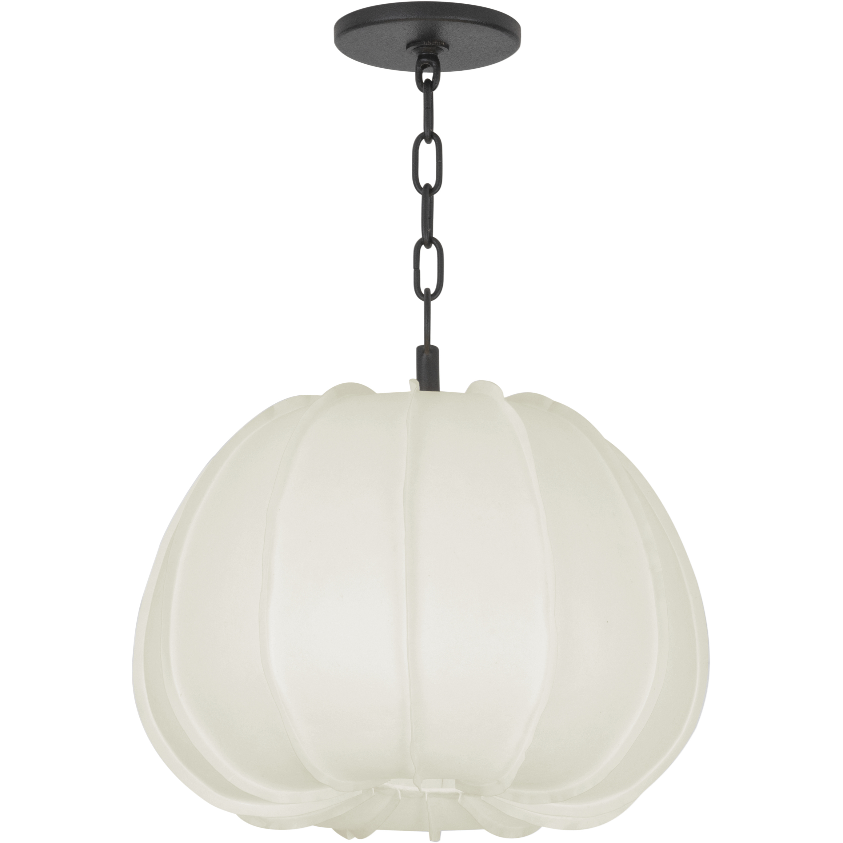 Bayu 1 Light 16.25 inch Forged Iron Pendant Ceiling Light