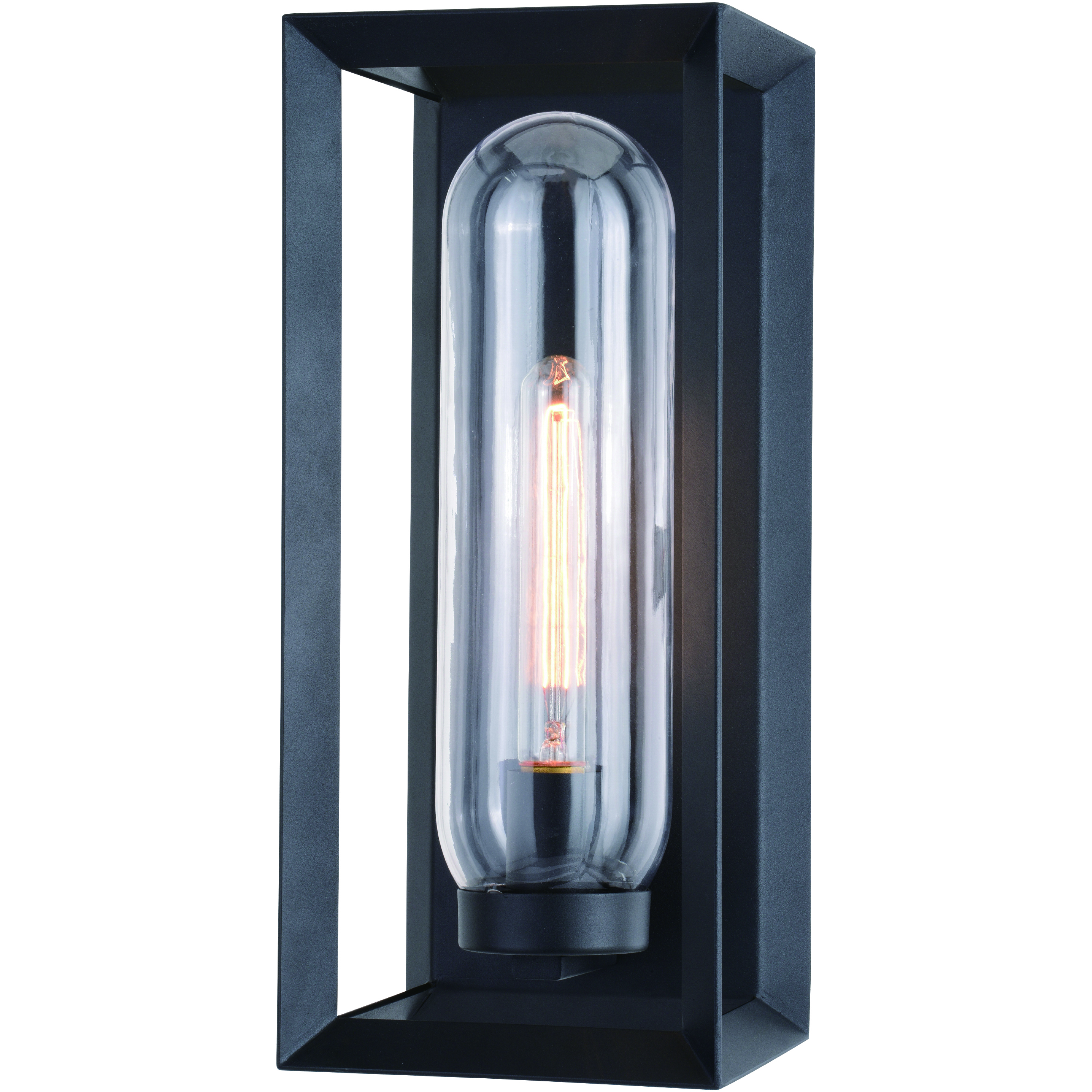 Pullman LED 15.5 inch Textured Black Outdoor Wall