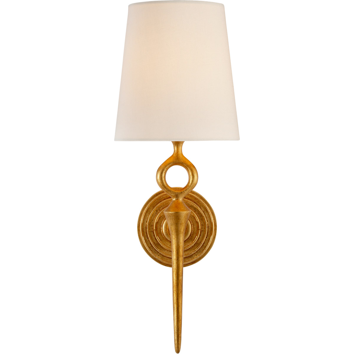 AERIN Bristol2 1 Light 7 inch Gild Single Sconce Wall Light