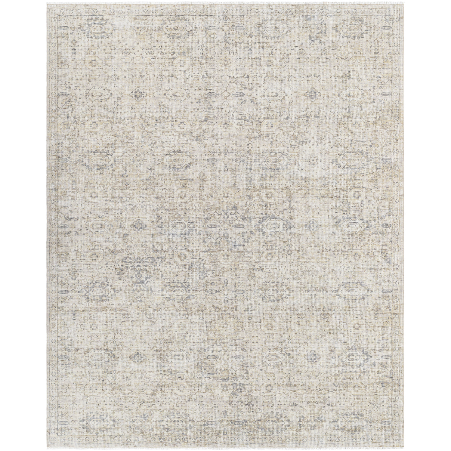 Once Upon a Time 141.73 X 106.3 inch Light Gray / Ivory / Gray / Tan / Light Brown Machine Woven Rug in 9 x 12