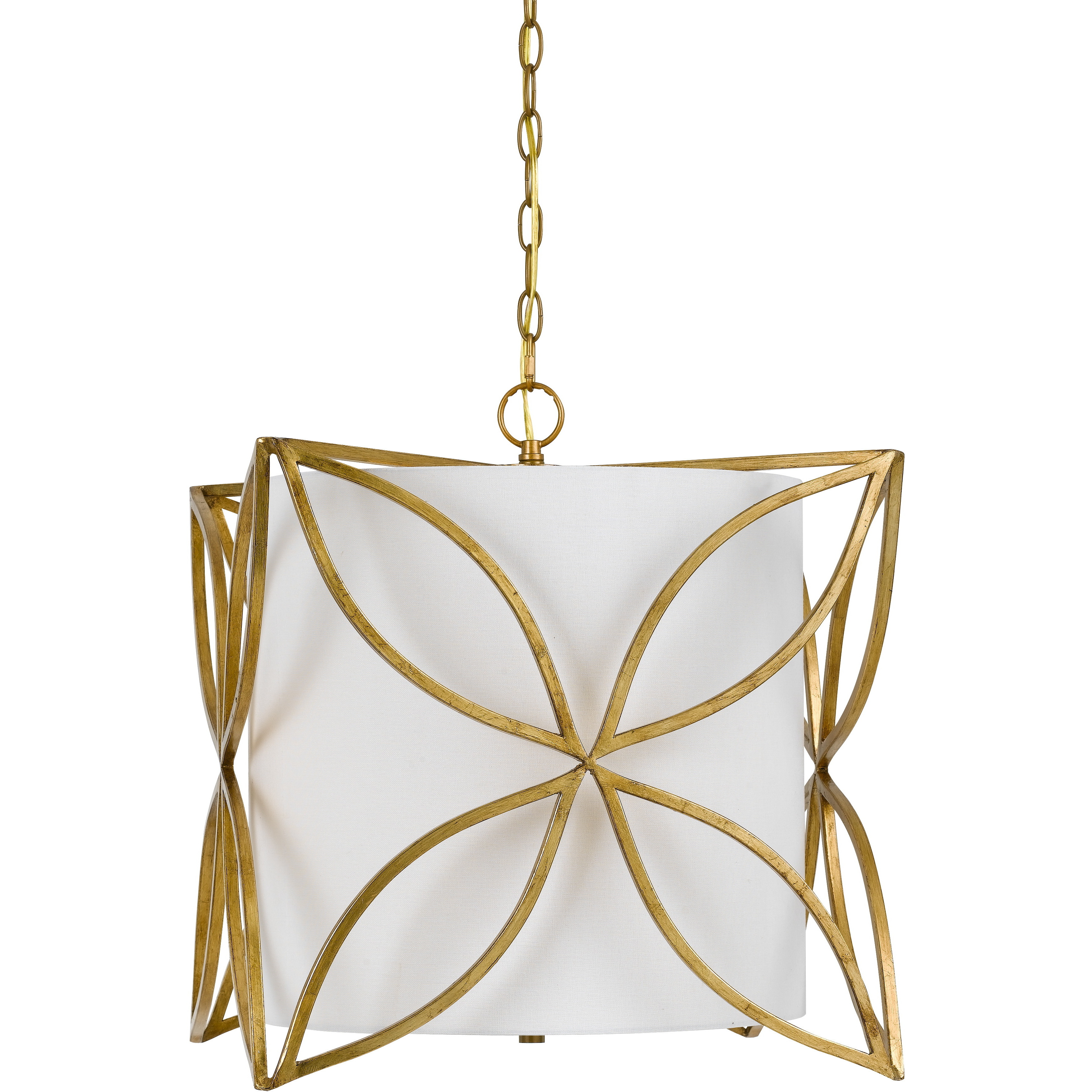 Belton 3 Light 16.5 inch French Gold Chandelier Ceiling Light