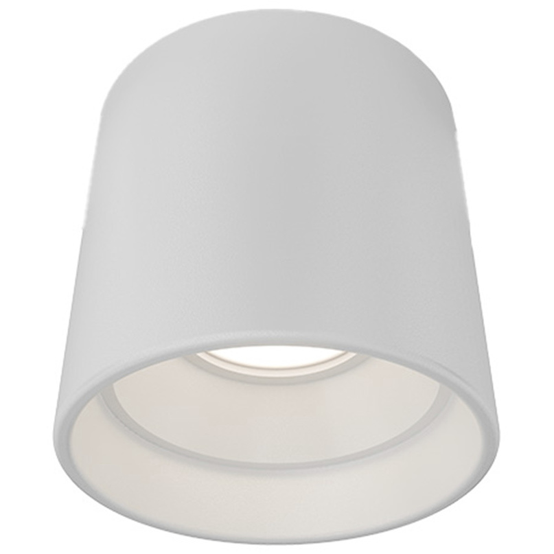 Downtown LED 3.5 inch White Outdoor Flush Mount in 4000K, dweLED