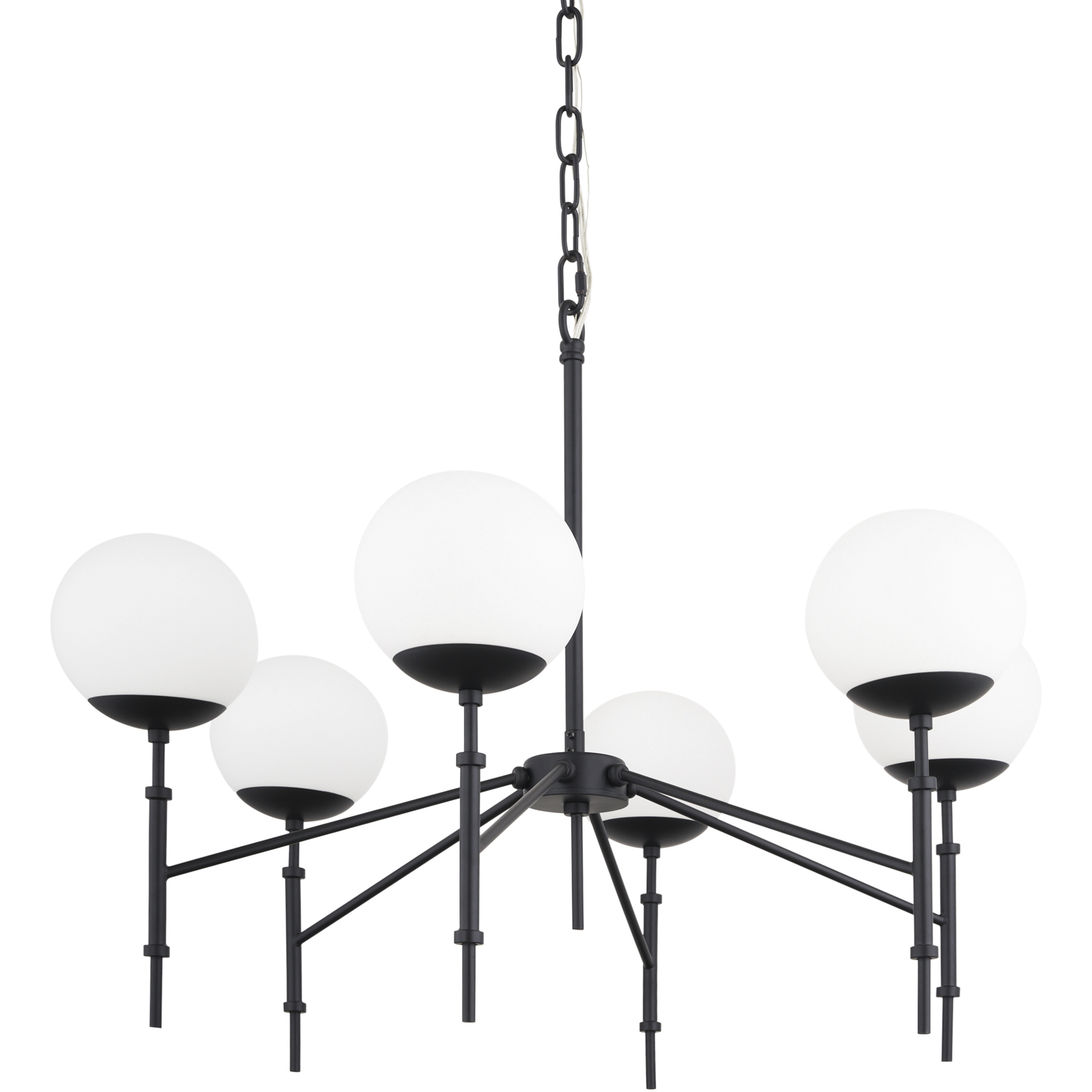 Edie 29.92 inch Black Chandelier Ceiling Light