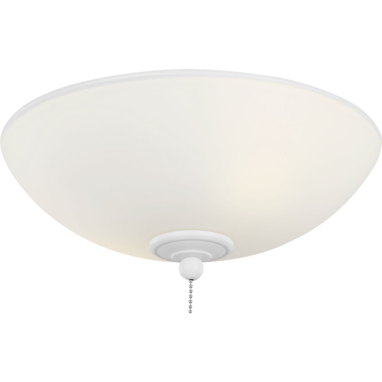 Universal LED Matte White Fan Light Kit
