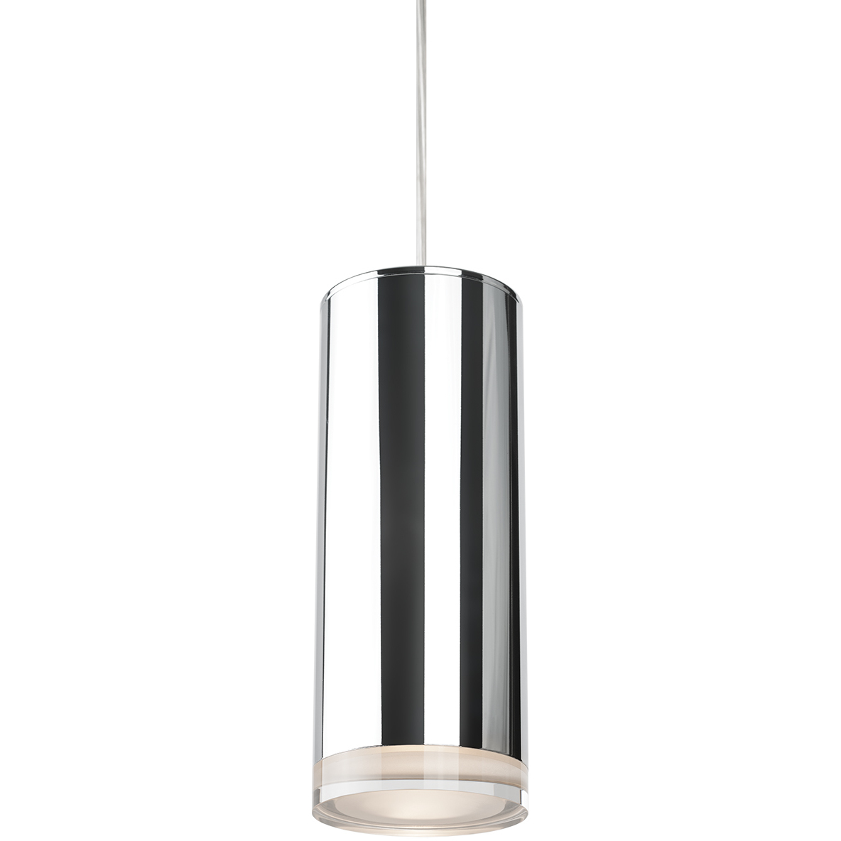 Cameo LED 4 inch Chrome Pendant Ceiling Light