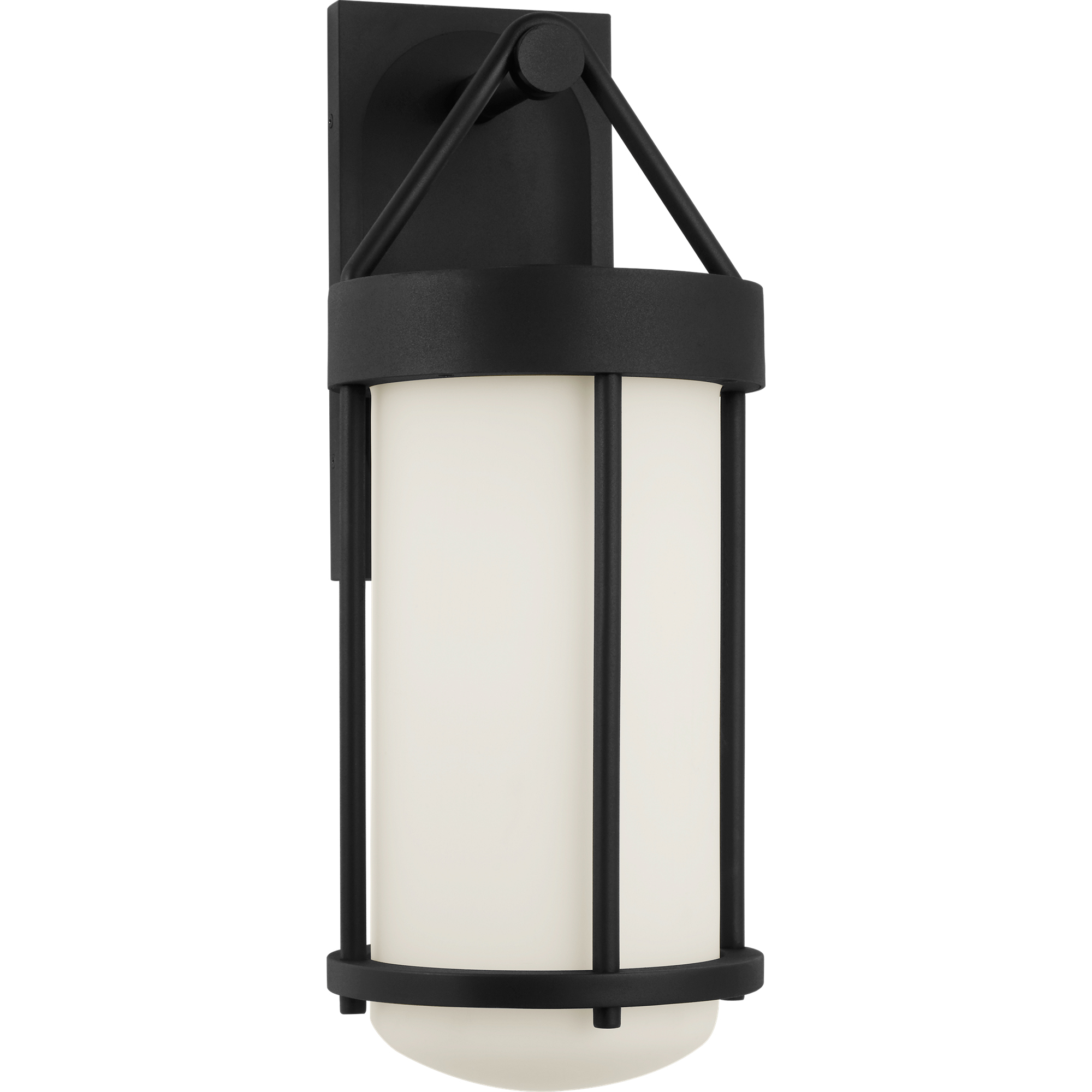 Richard June Otis 1 Light 22 inch Textured Black Outdoor Wall Light in LED