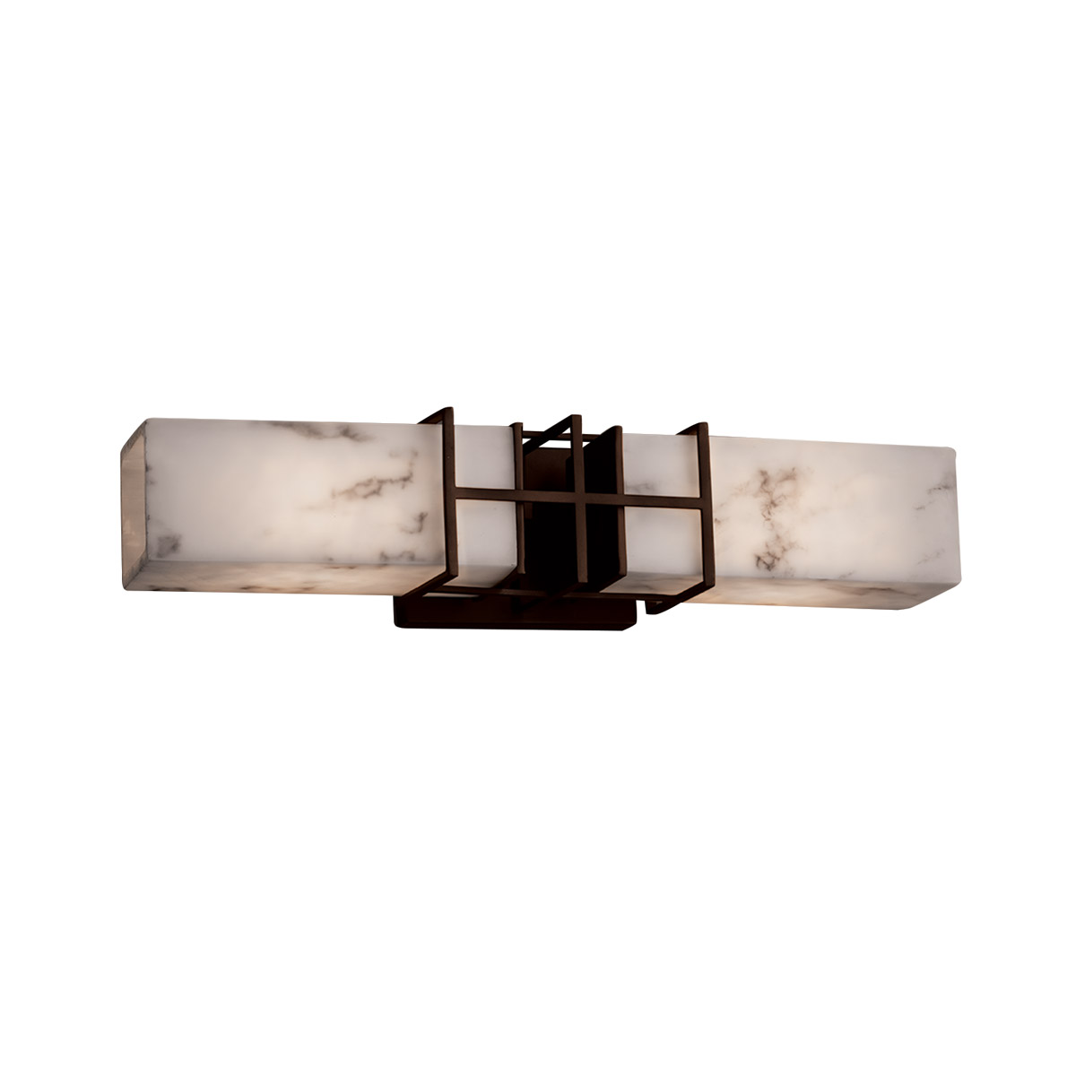 LumenAria LED 20.25 inch Brushed Nickel Bath Vanity Light Wall Light in 1400 Lm LED