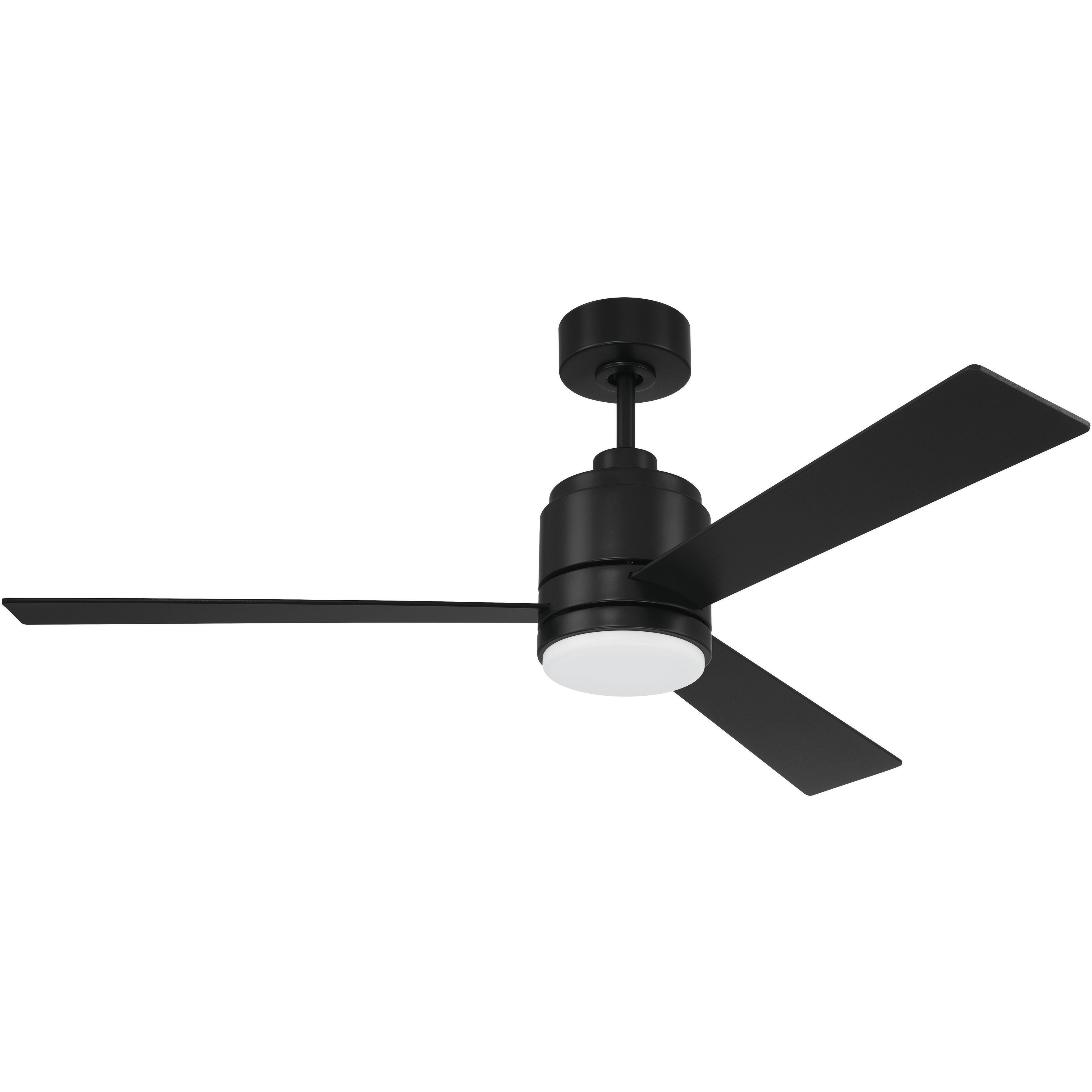 Craftmade MCY52FB3 McCoy 52 inch Flat Black Ceiling Fan (Blades