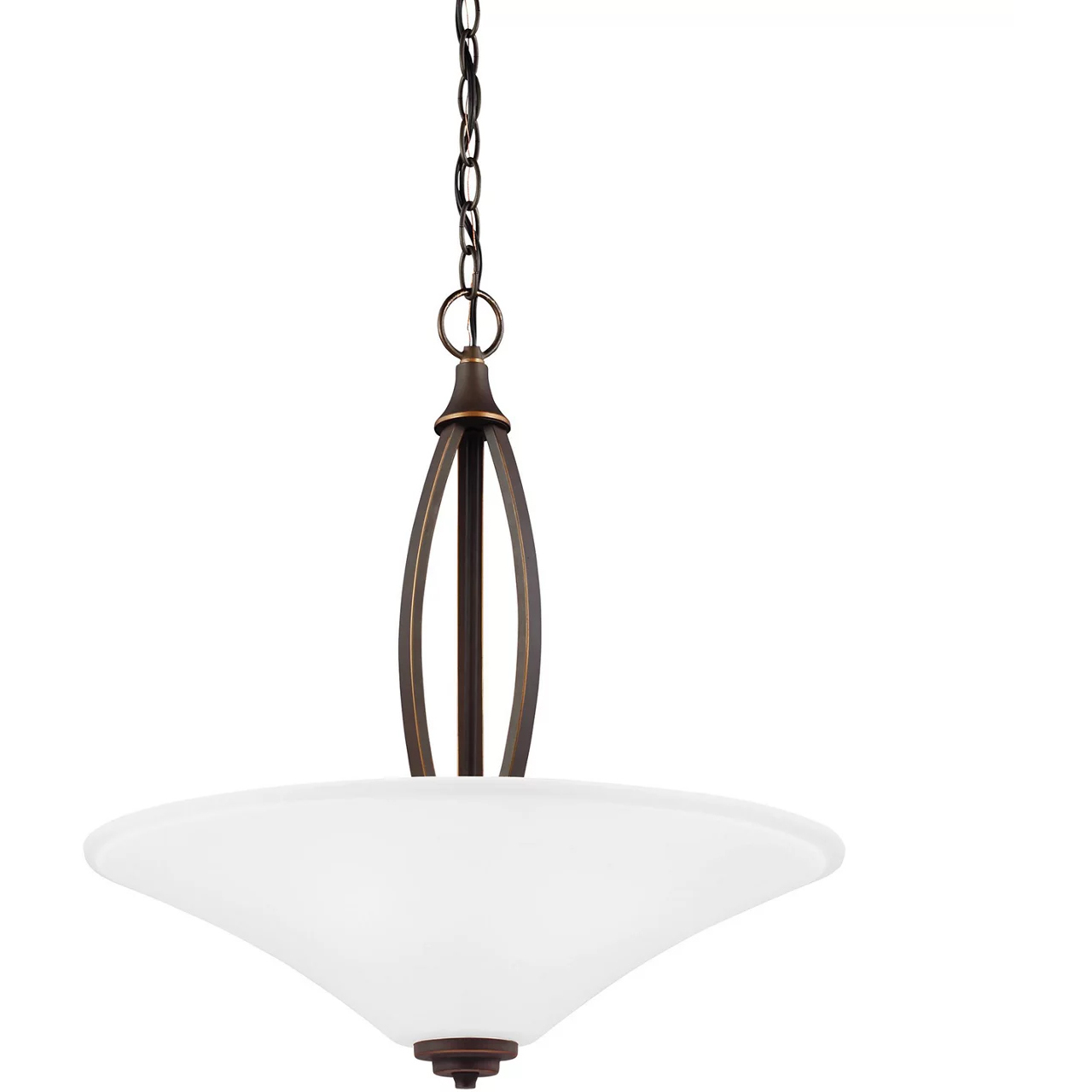 Metcalf 3 Light 22 inch Autumn Bronze Pendant Ceiling Light