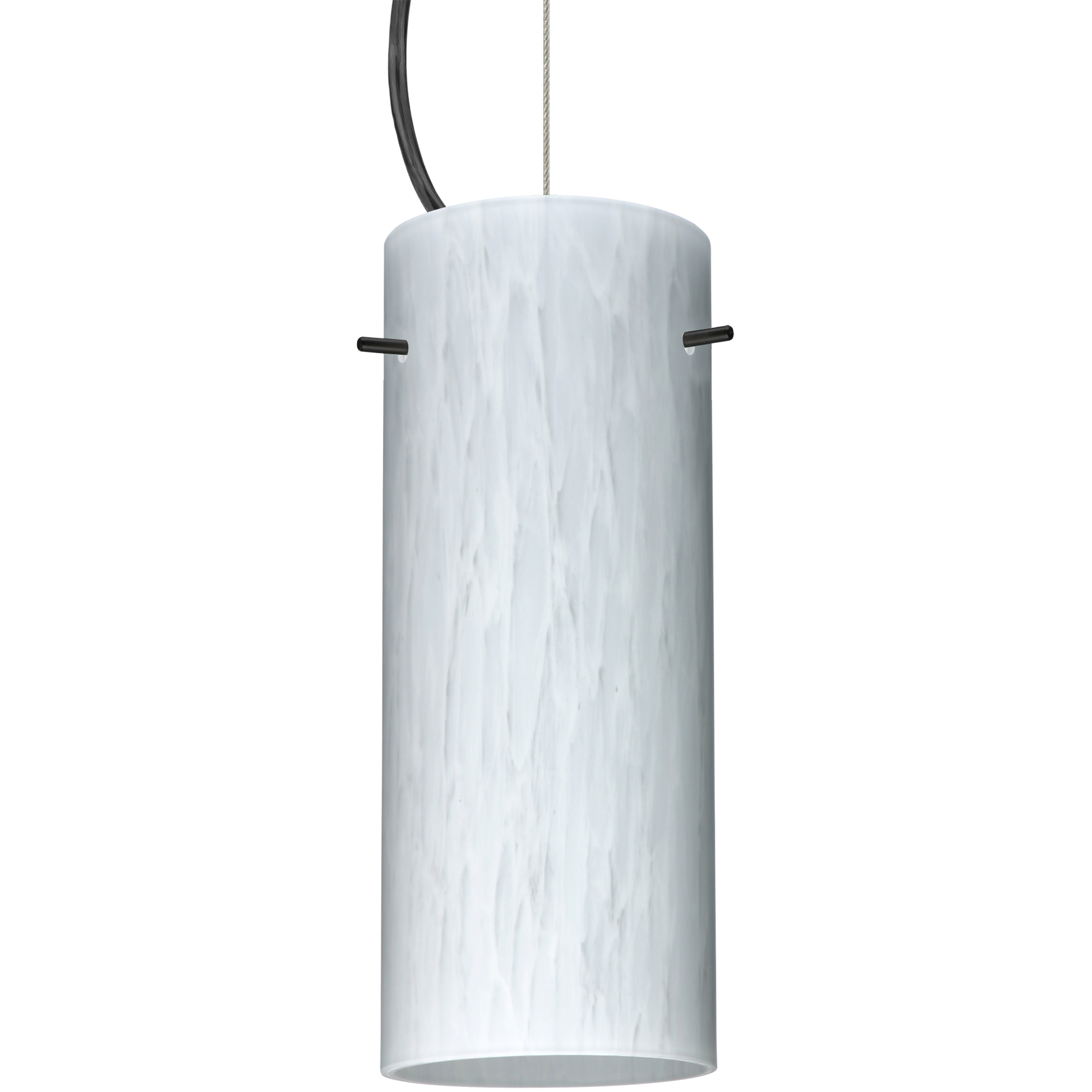 Stilo 10 LED Black Cord Pendant Ceiling Light