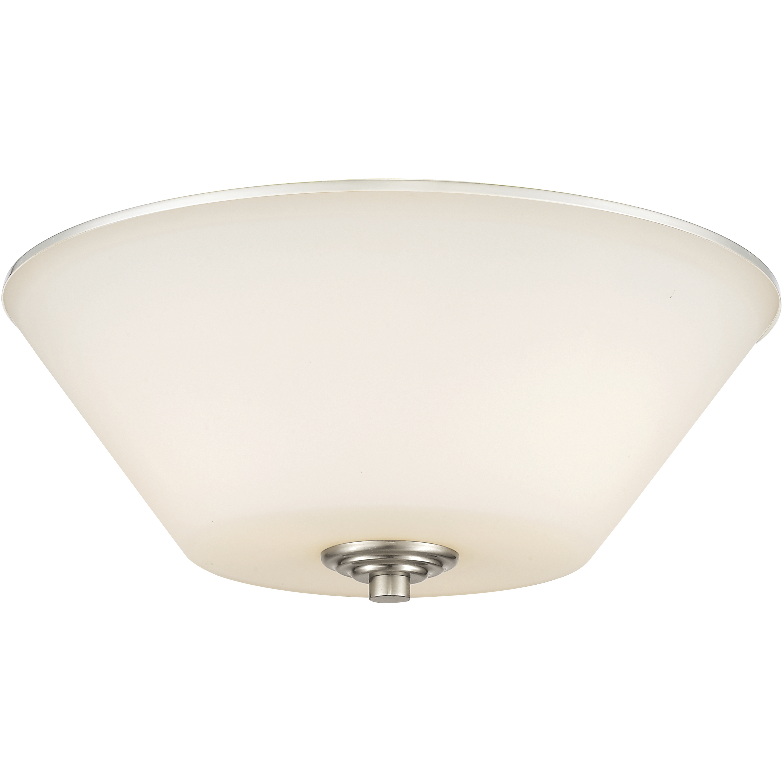 Jarra 3 Light 15 inch Brushed Nickel Flush Mount Ceiling Light