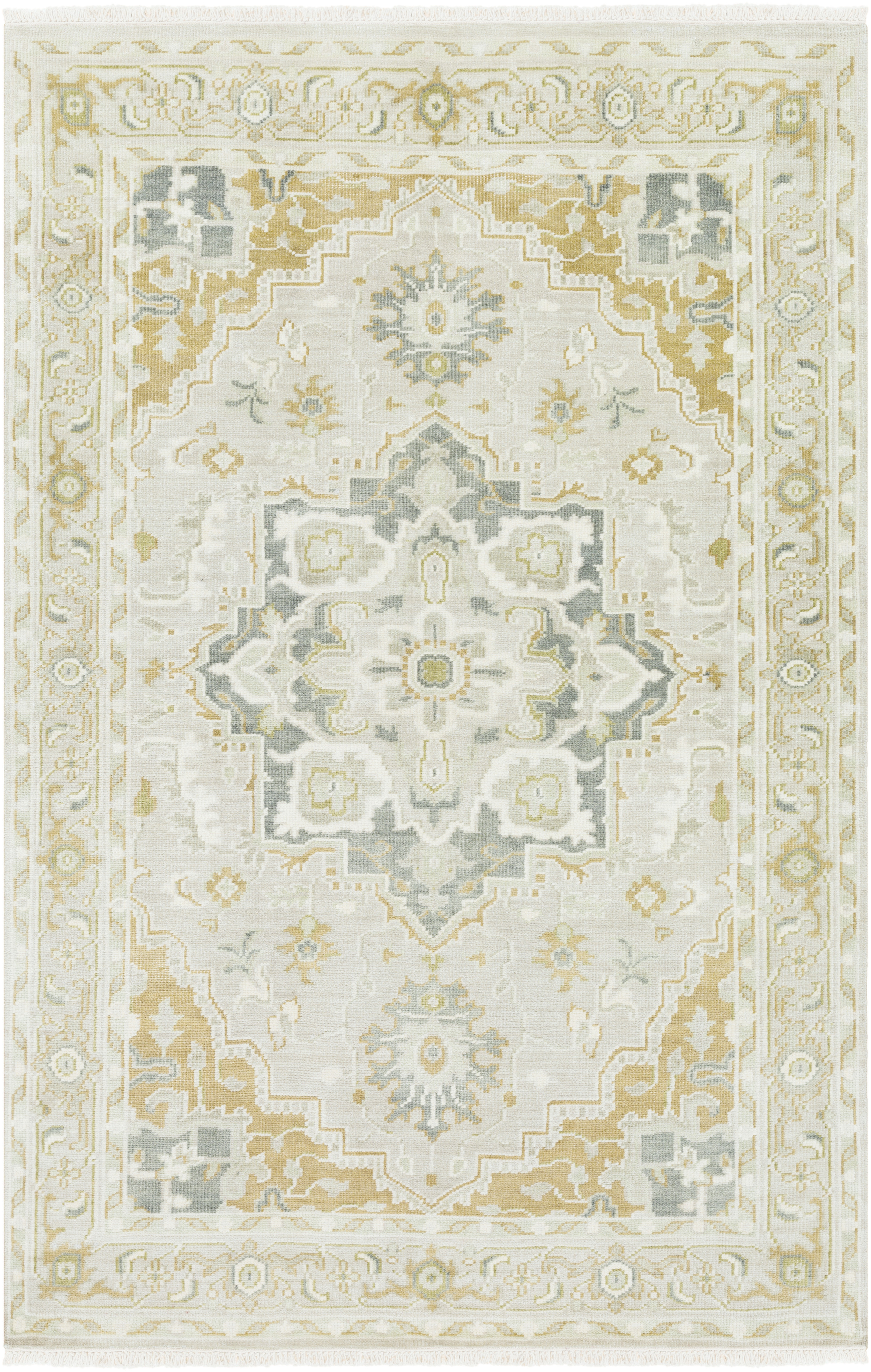 Ace 36 X 24 inch Light Sage Rug, Rectangle