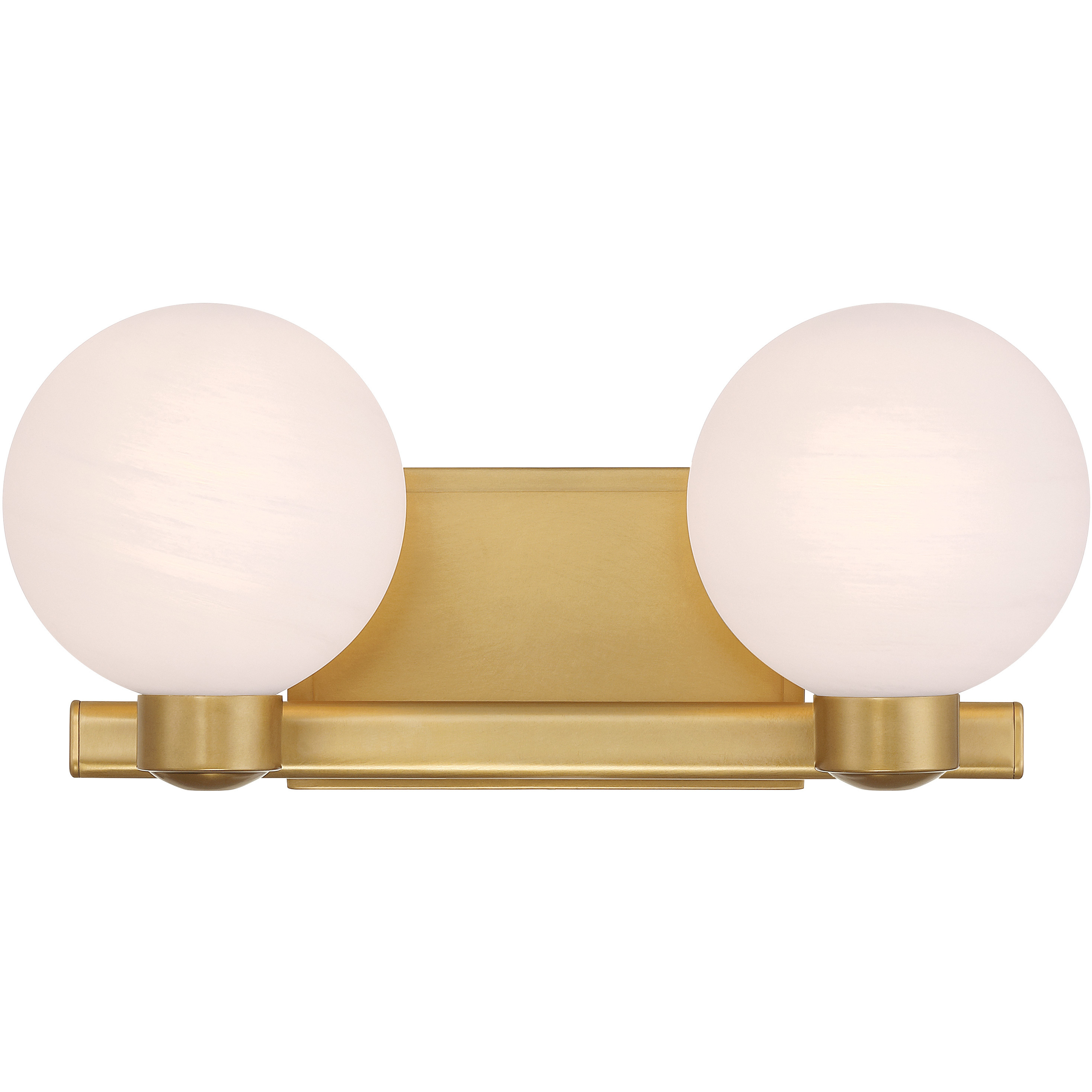 Mooncrest 2 Light 16 inch Legacy Brass Vanity Light Wall Light