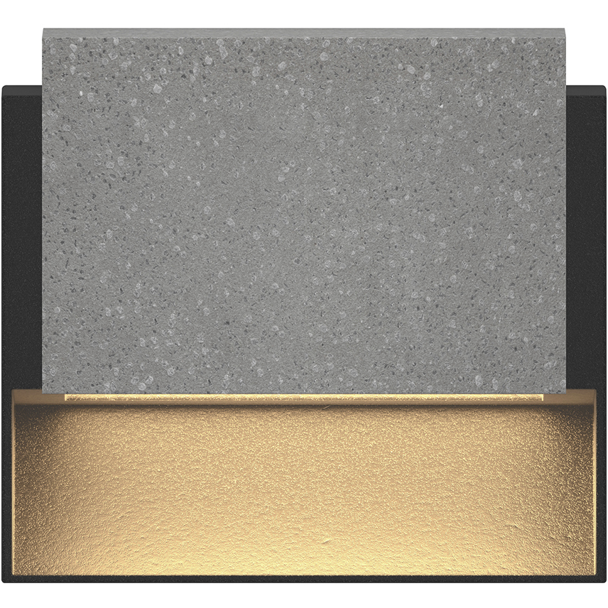 Piazza 277 5 watt Anthracite with Concrete Outdoor Step Light