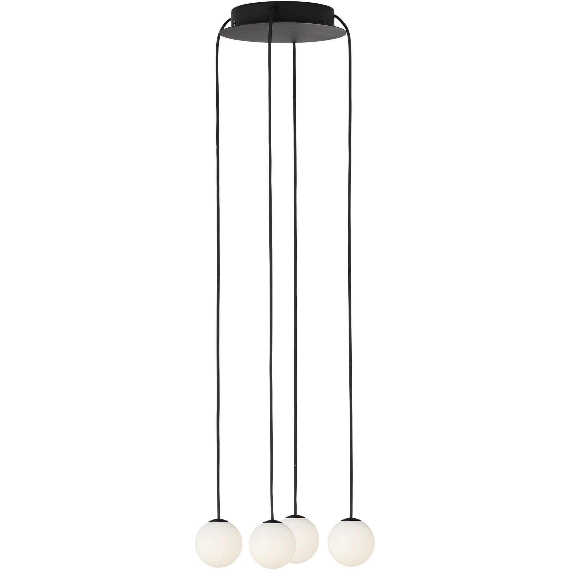 Sean Lavin Orbet LED 10.7 inch Nightshade Black Chandelier Ceiling Light