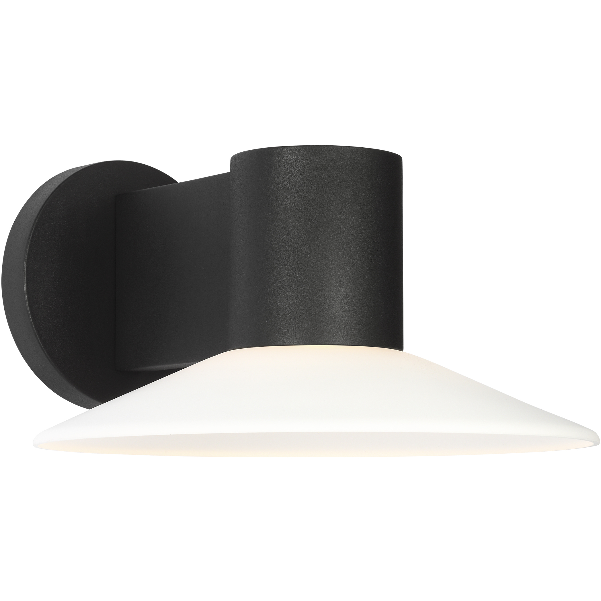 Barbara Barry Focal LED 7 inch Textured Black Outdoor Sconce