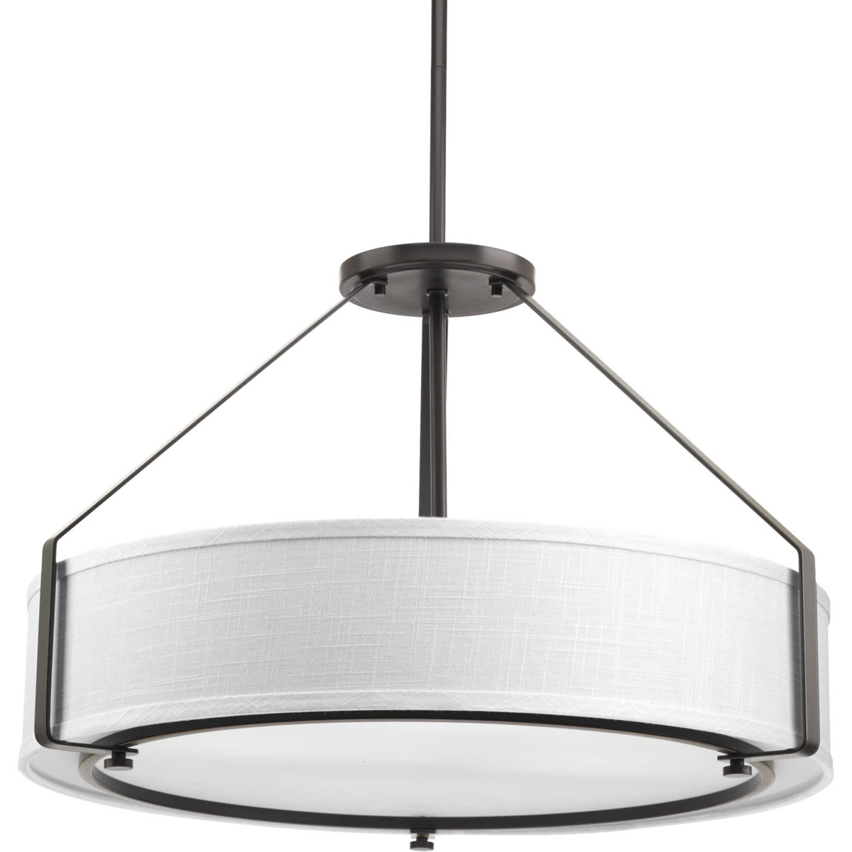 Ratio 4 Light 24 inch Antique Bronze Pendant Ceiling Light, Design Series