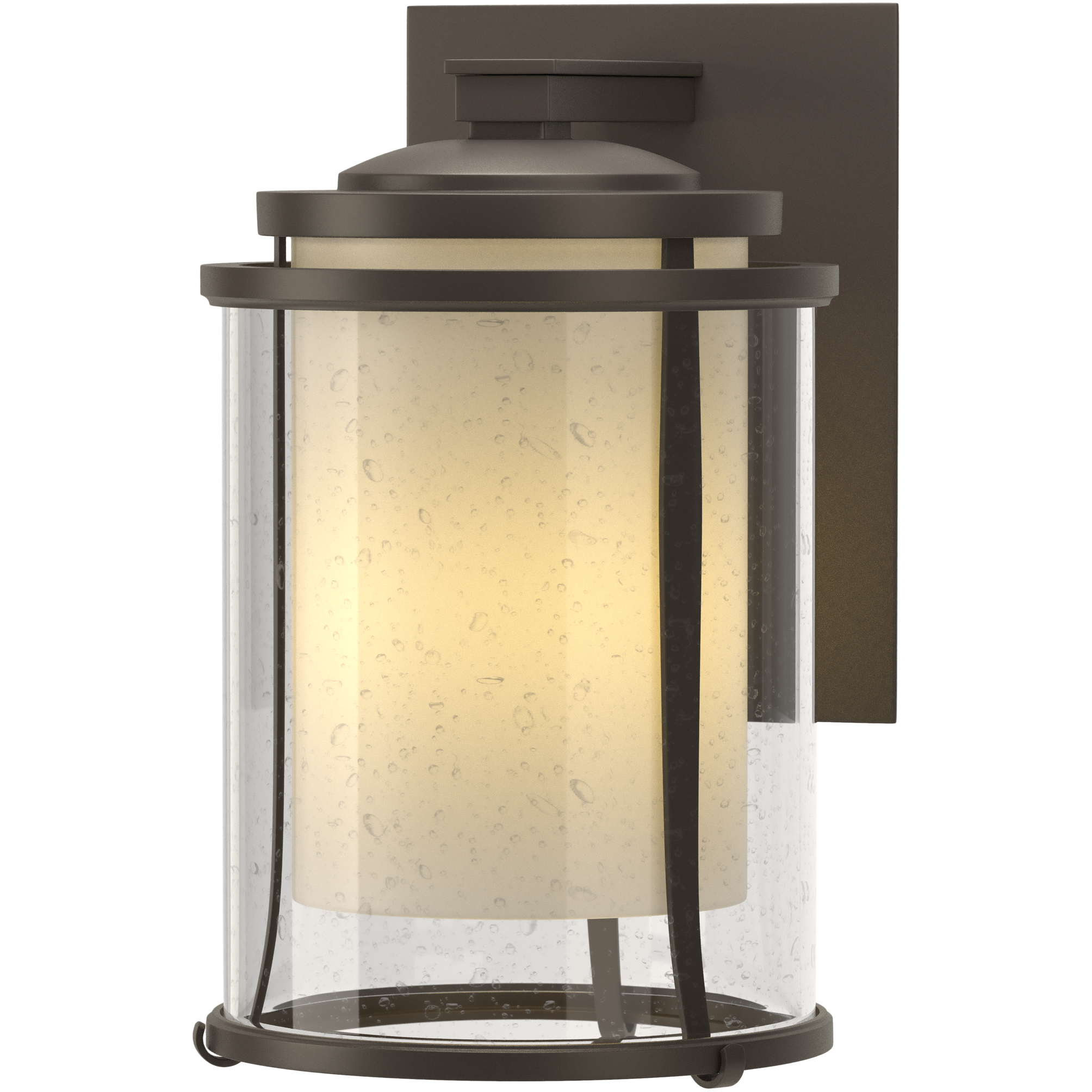 Meridian 1 Light 15.7 inch Coastal Dark Smoke Outdoor Sconce, Large