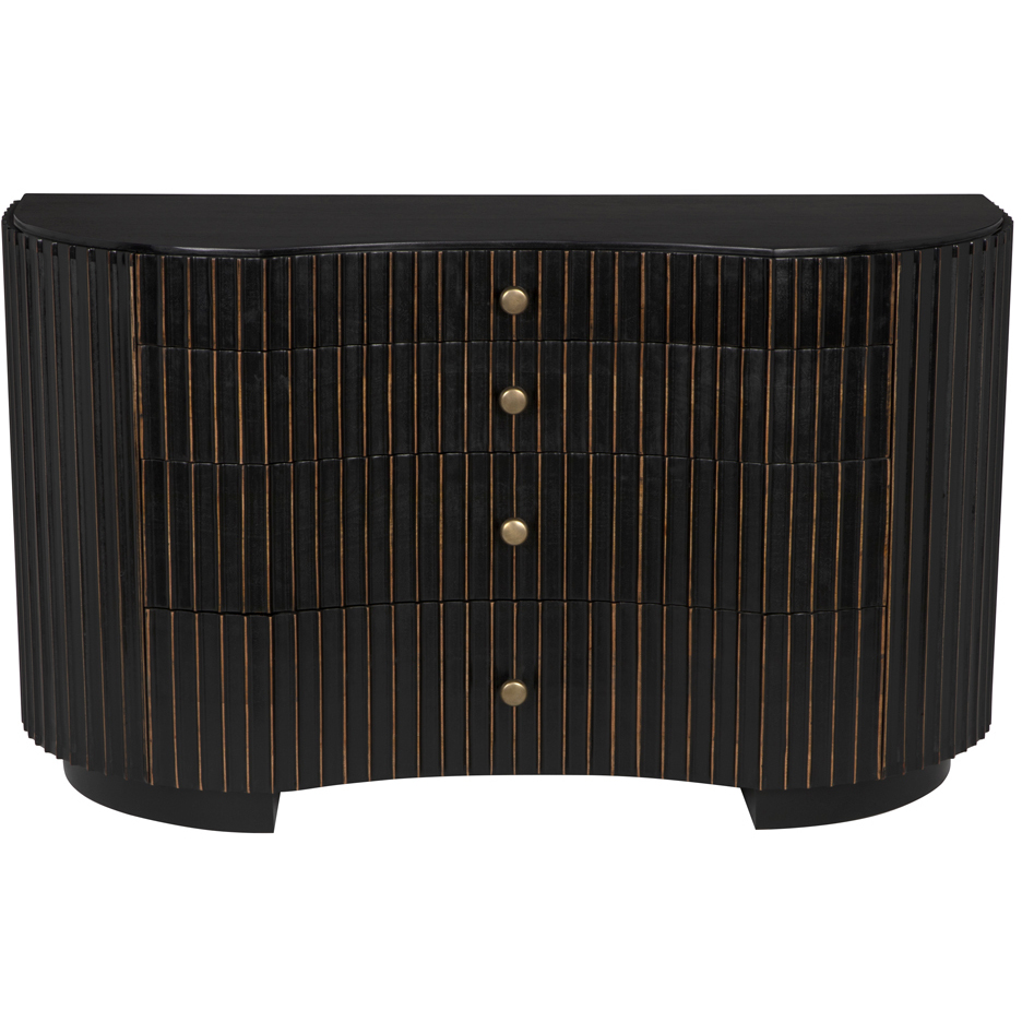 Irene Hand Rubbed Black Dresser