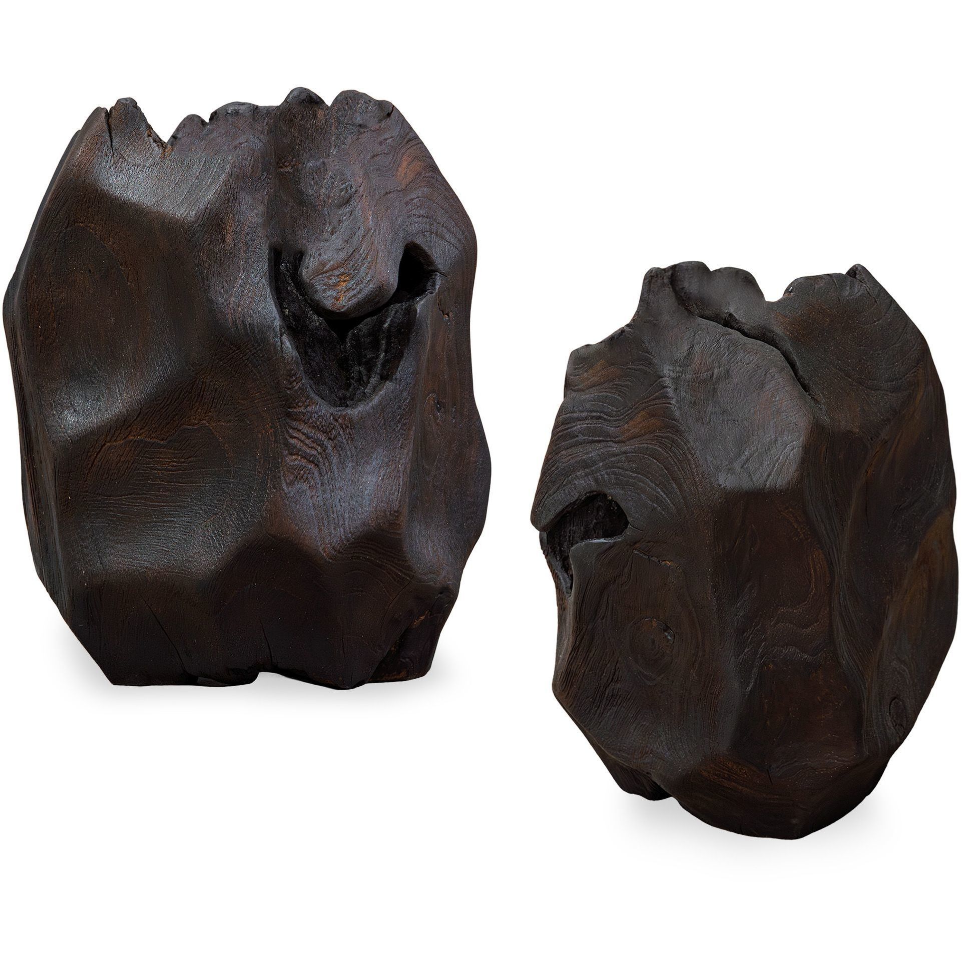Ember Root 10.25 X 8.25 inch Sculptures, Set of 2