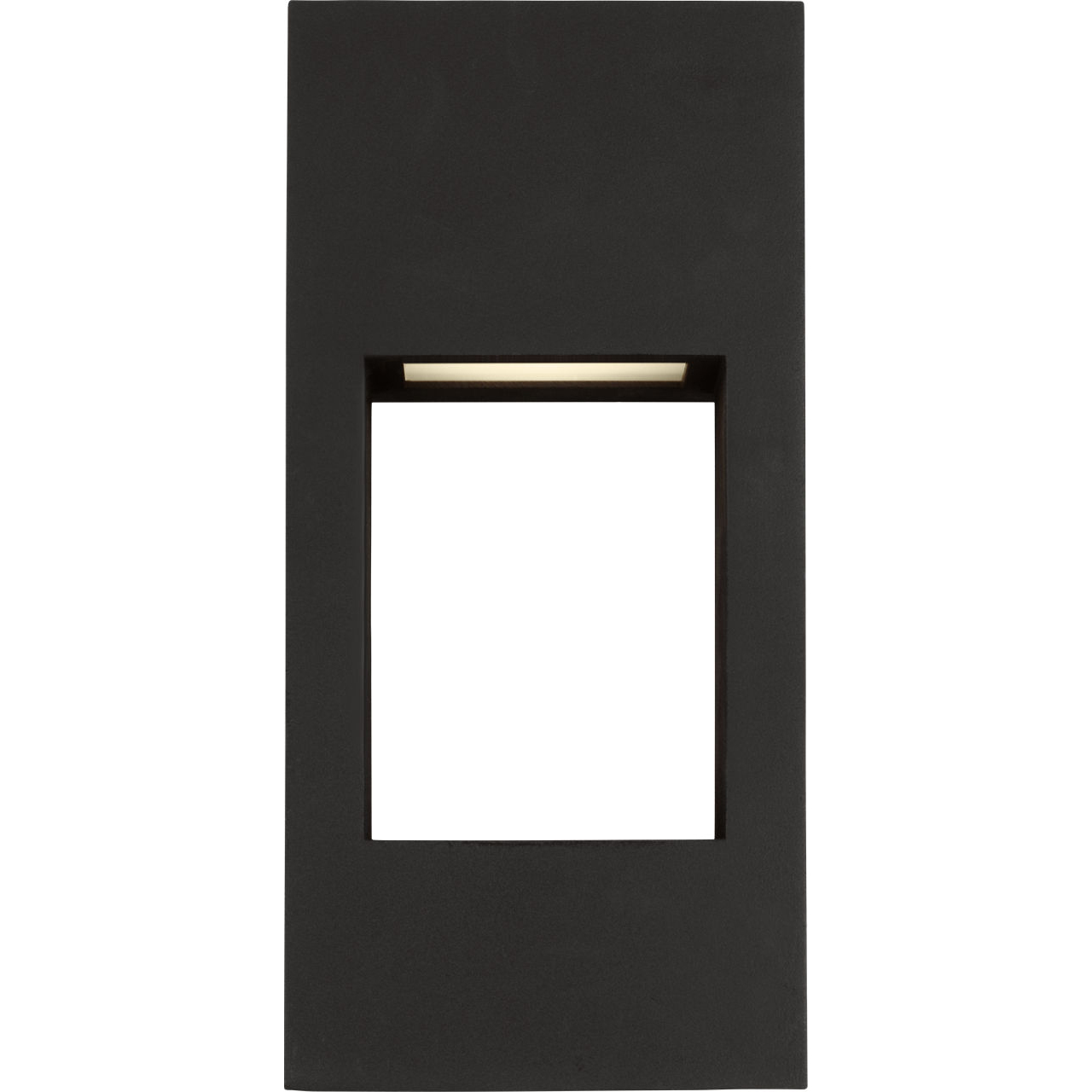 Testa LED 12 inch Black Outdoor Wall Lantern