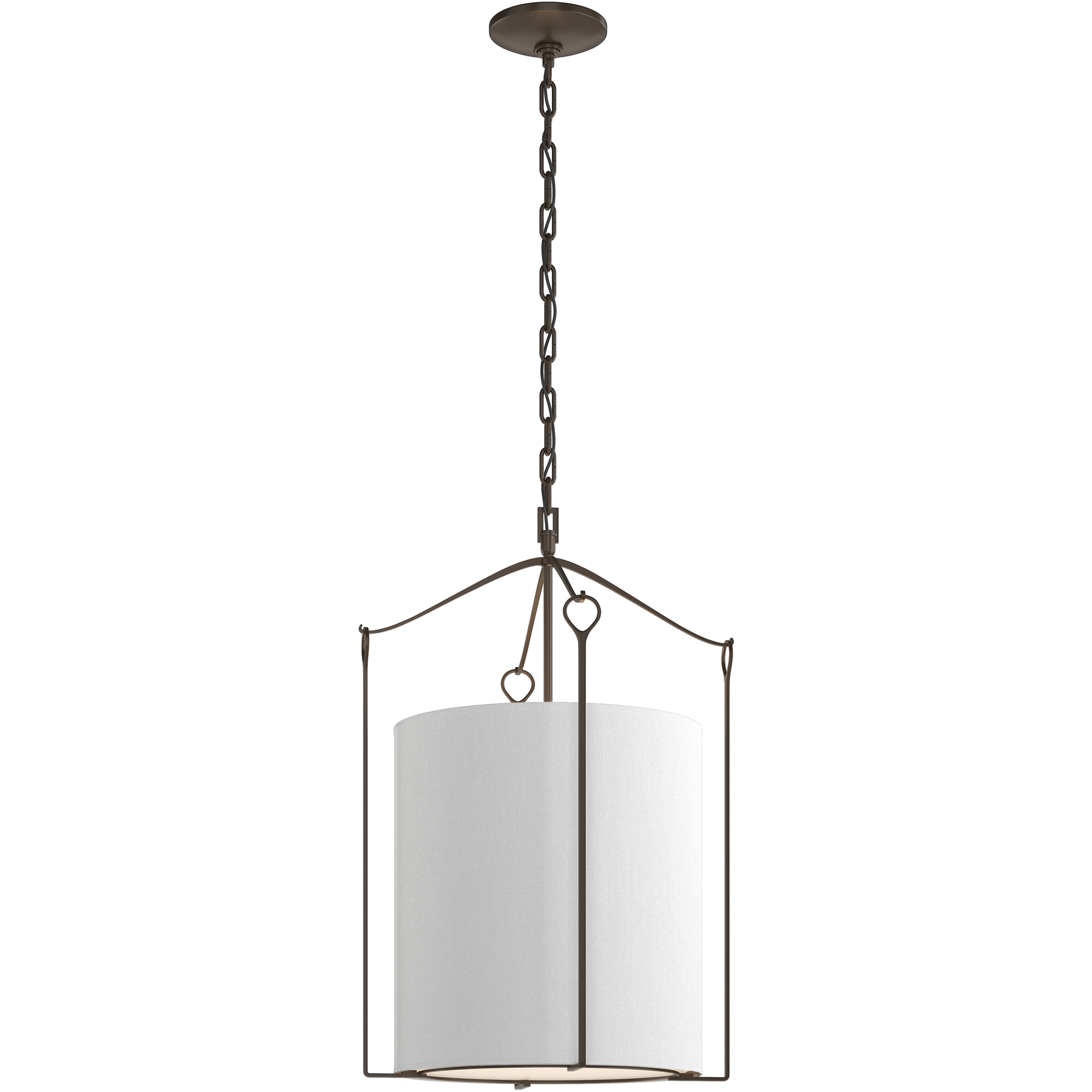 Bow 3 Light 19.3 inch Bronze Pendant Ceiling Light, Tall - Open Box