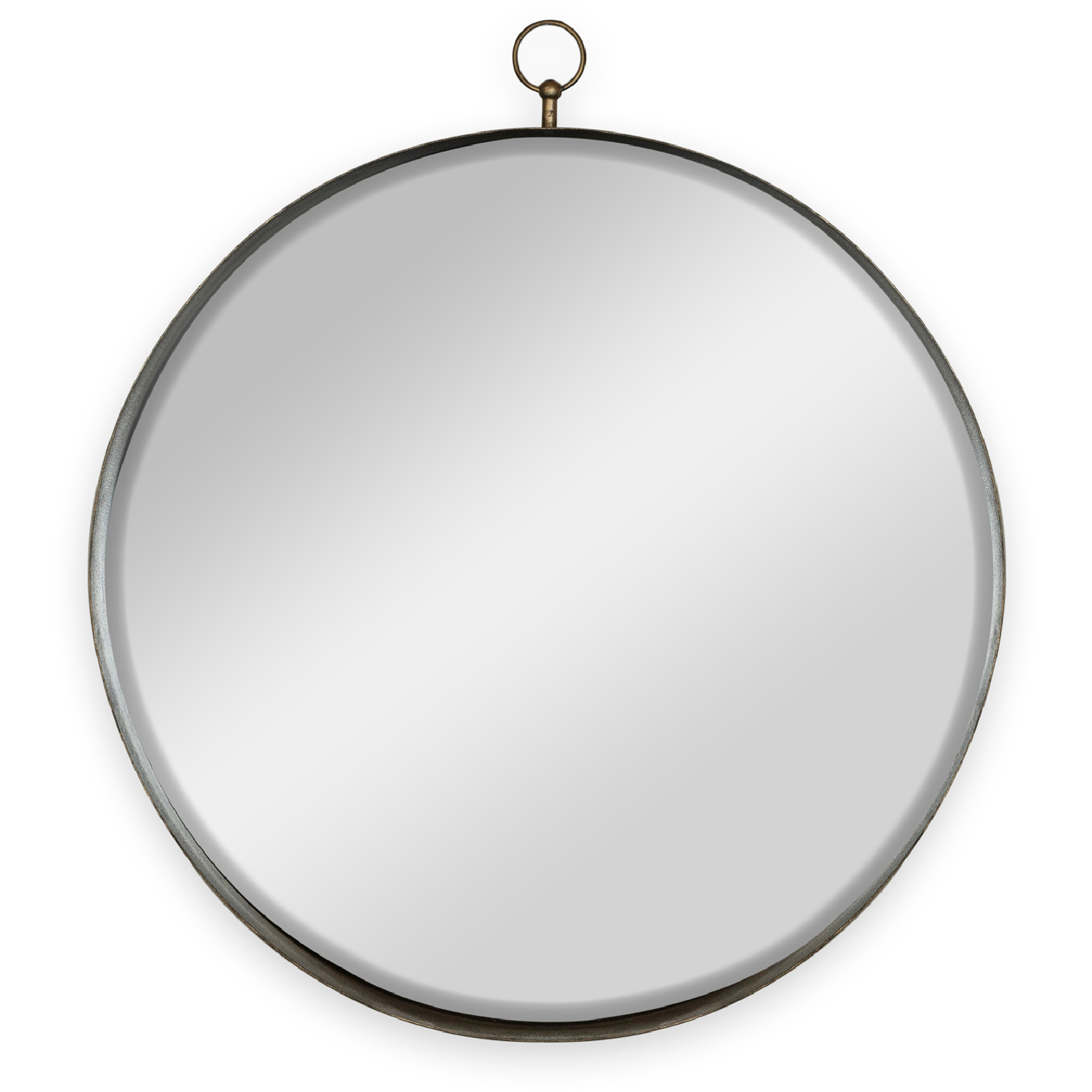 Rahim 28 X 24 inch Gold Wall Mirror