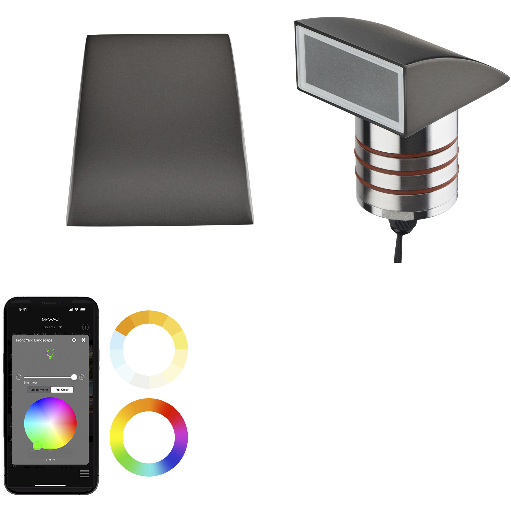 Colorscaping 12 4.5 watt Stainless Steel Coated in Bronze Path Indicator Light, Colorscaping
