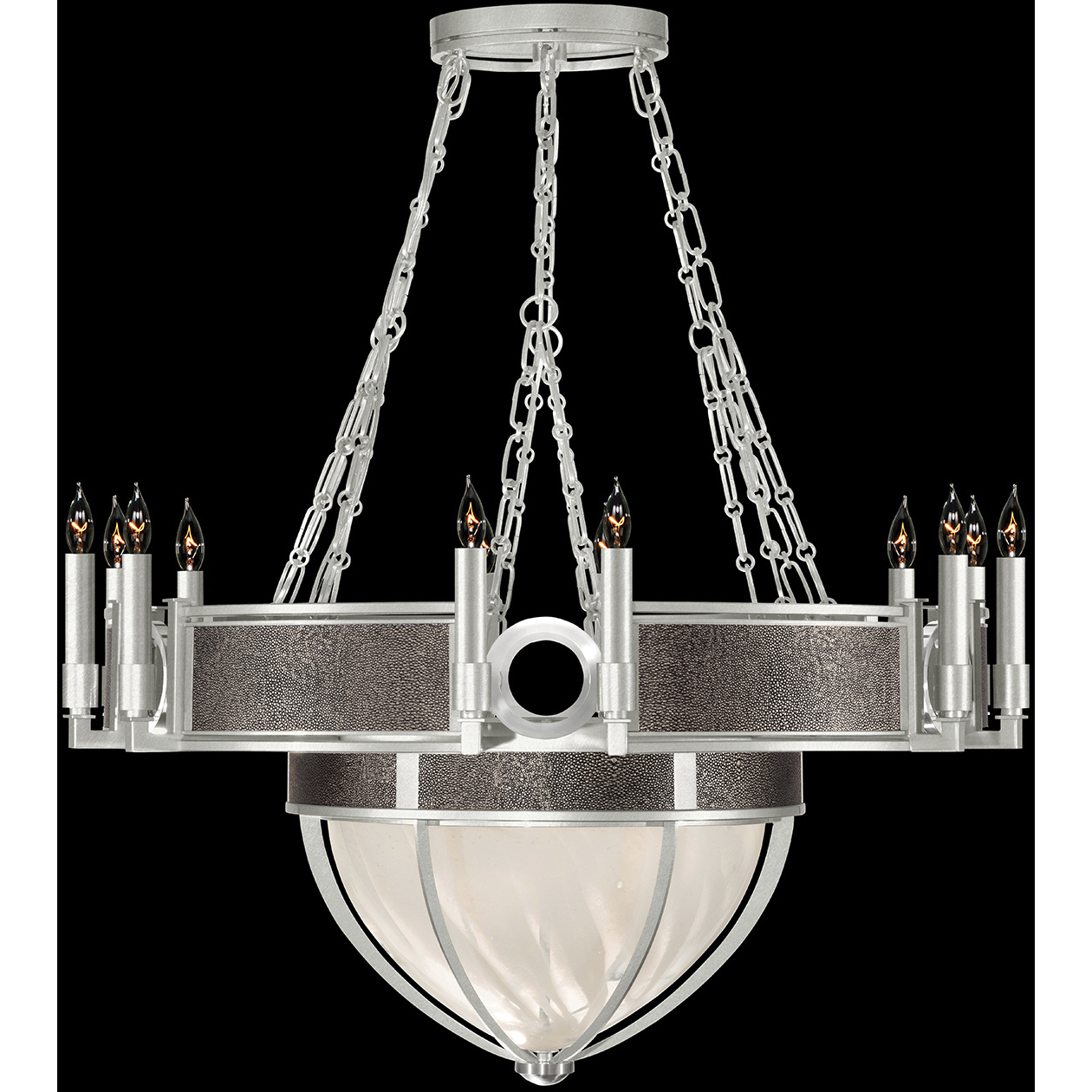 Mirage 15 Light 35.75 inch Silver Chandelier Ceiling Light