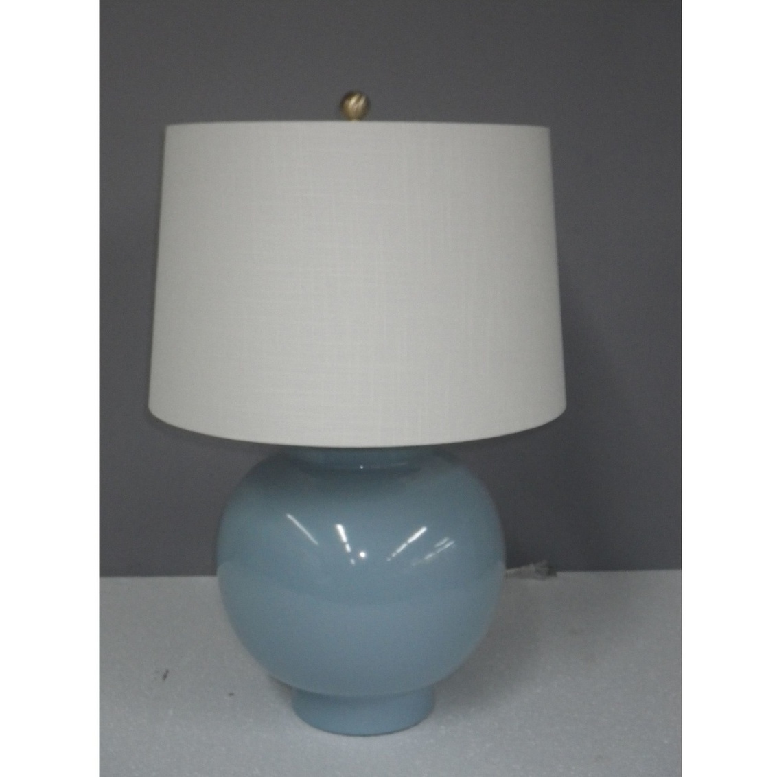 Lichen 14 inch 100.00 watt Blue Table Lamp Portable Light