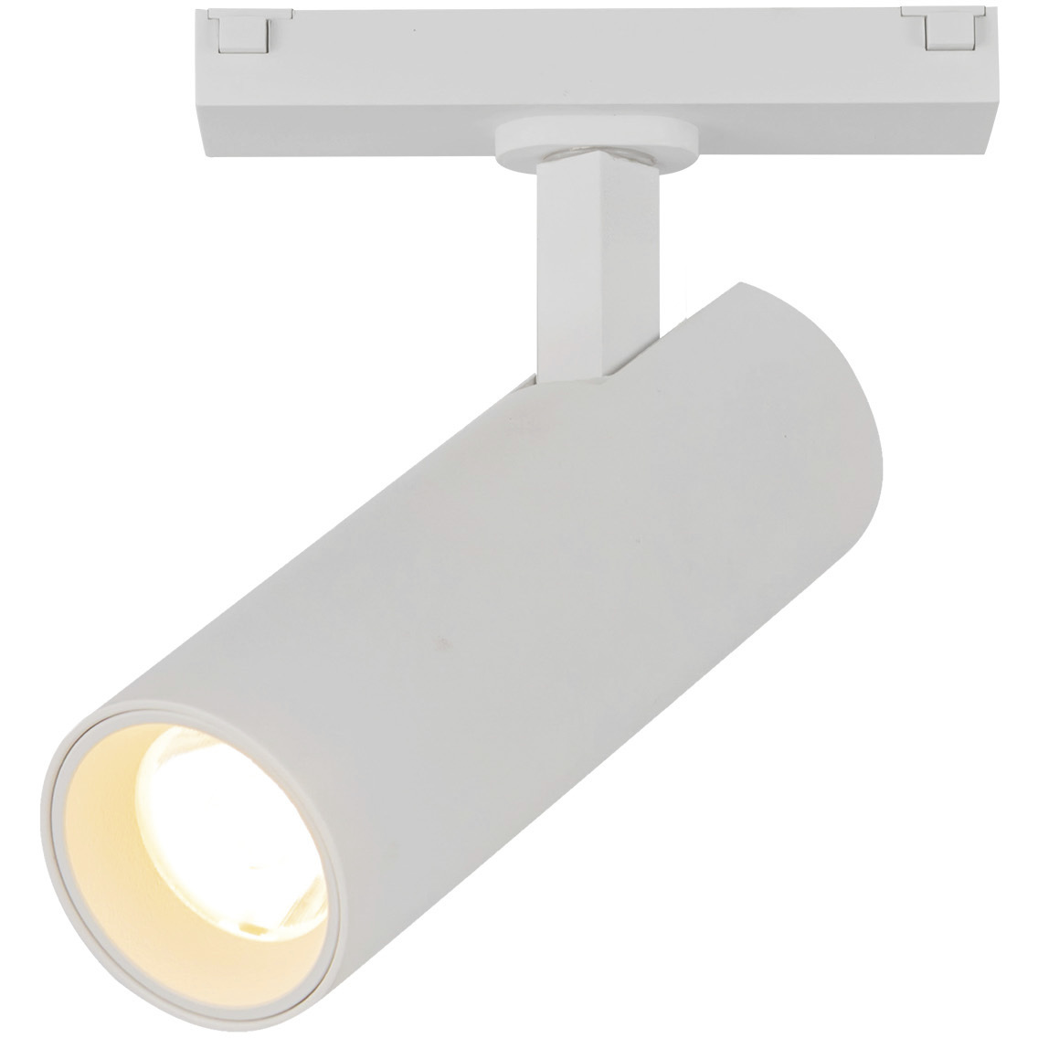 Paolo 48V DC White Trilo Track Directional Light Ceiling Light in White Baffle, 4000K