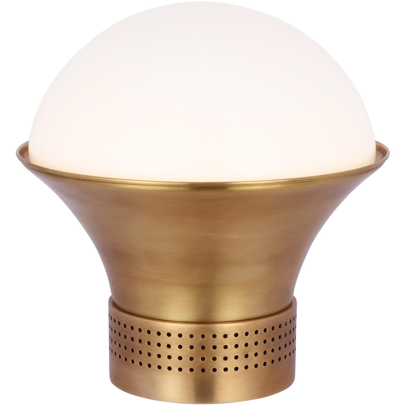 Kelly Wearstler Precision 17.75 inch 15 watt Antique-Burnished Brass Table Lantern Portable Light, Medium