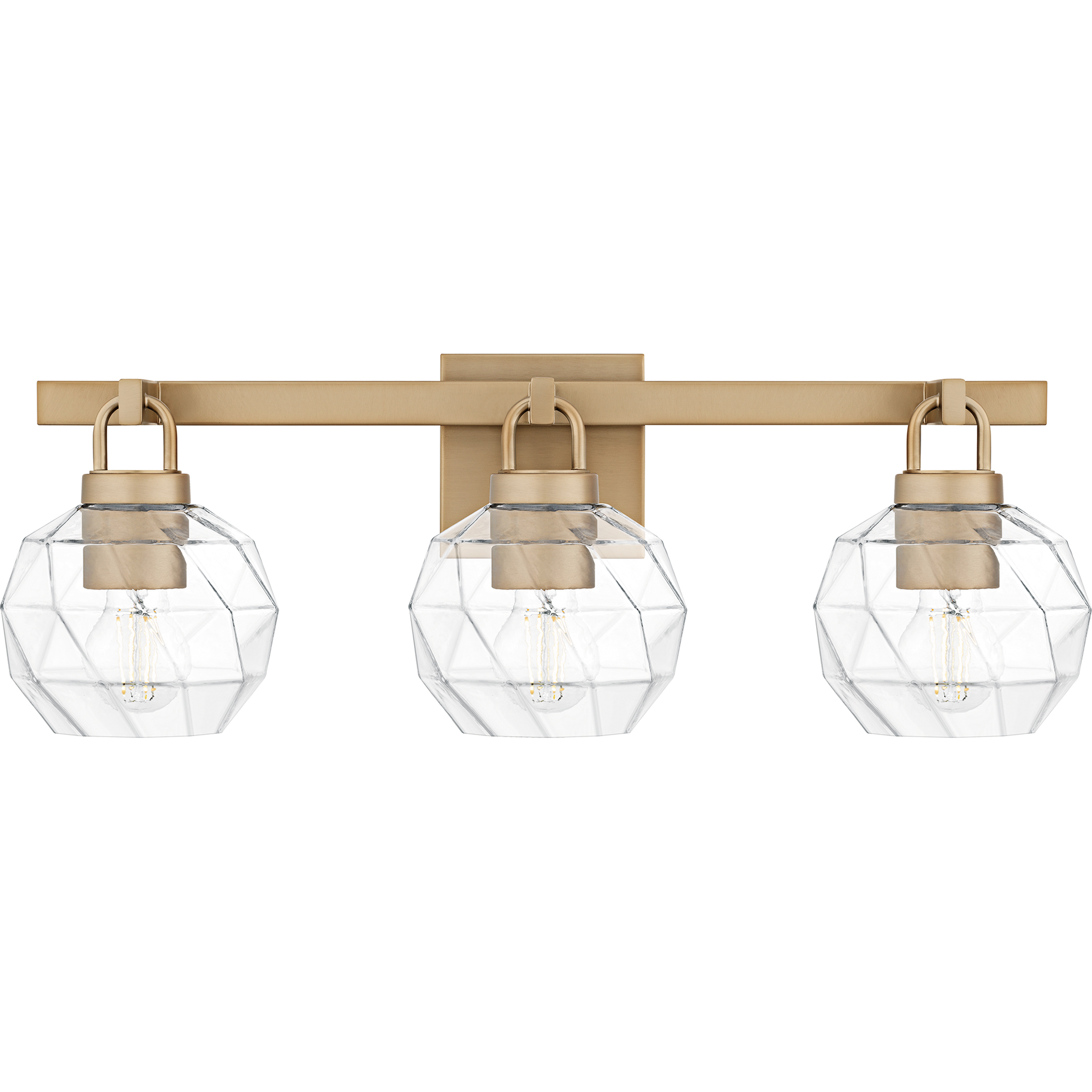 Celina 3 Light 24 inch Bronze Gold Bath Light Wall Light, Large