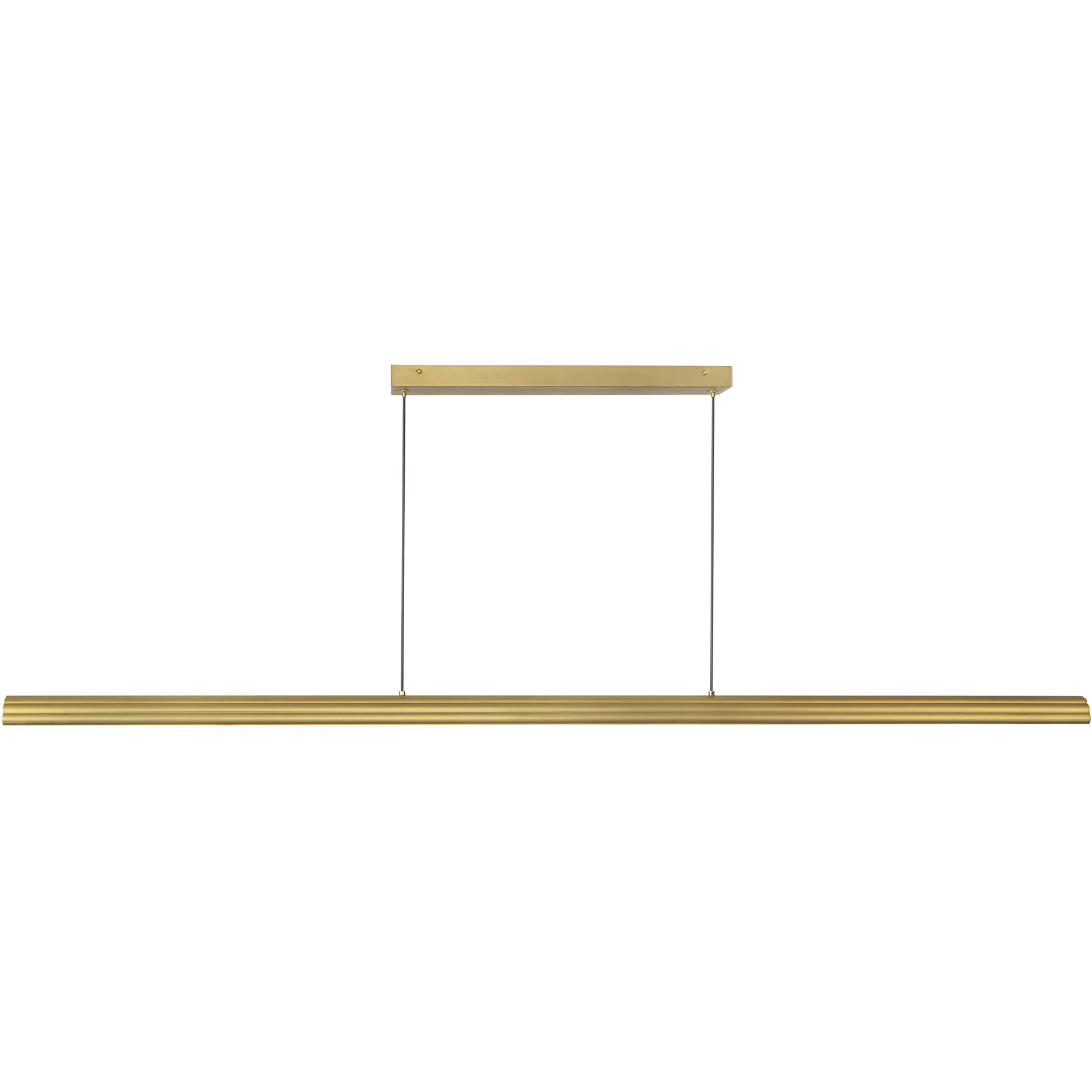 Alora Mood Dottie 60 inch Brushed Gold Linear Pendant Ceiling Light