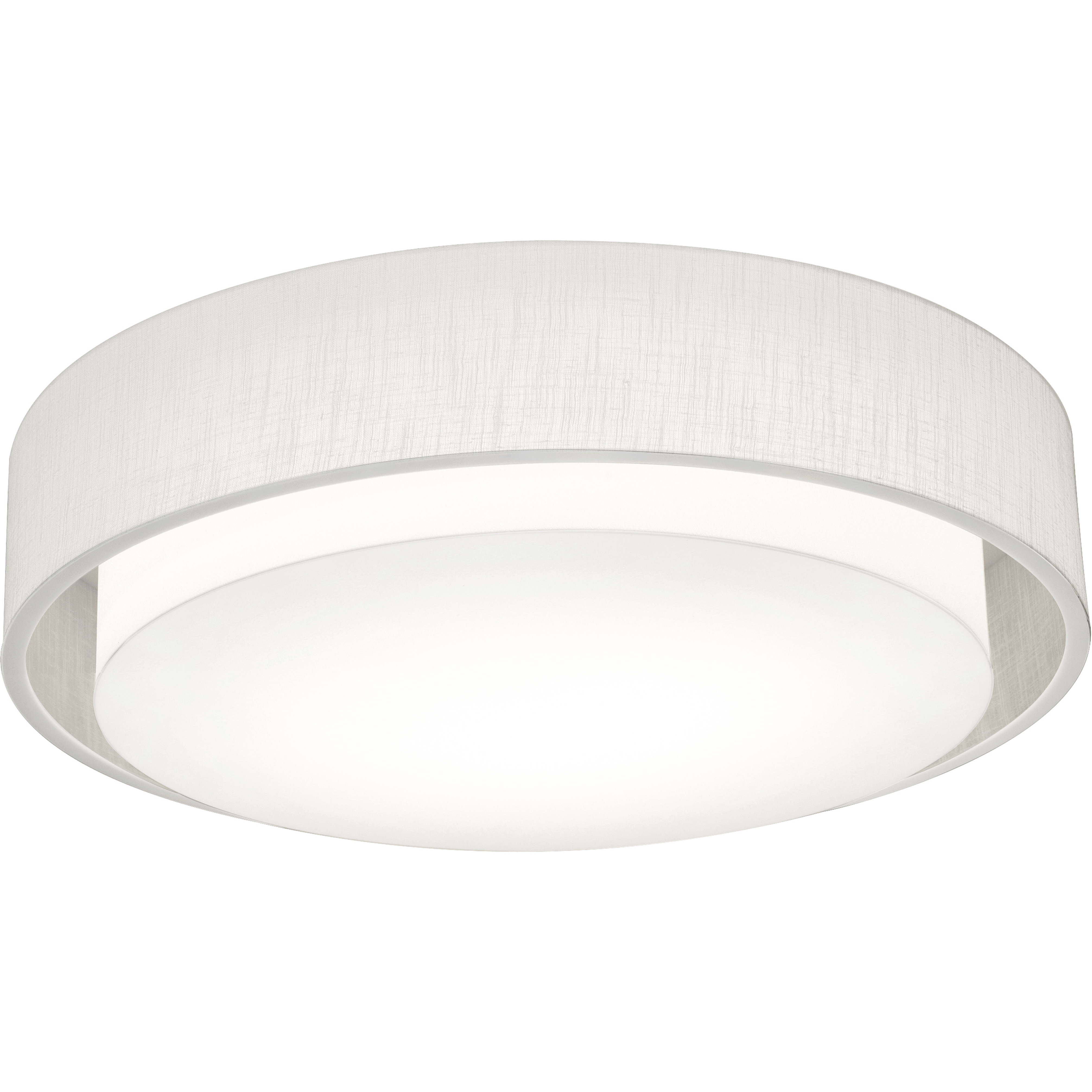Sanibel 3 Light 23.25 inch Linen White Flush Mount Ceiling Light