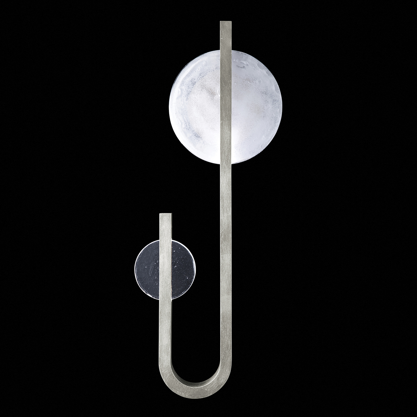 Selene 2 Light 14.5 inch Silver ADA Sconce Wall Light
