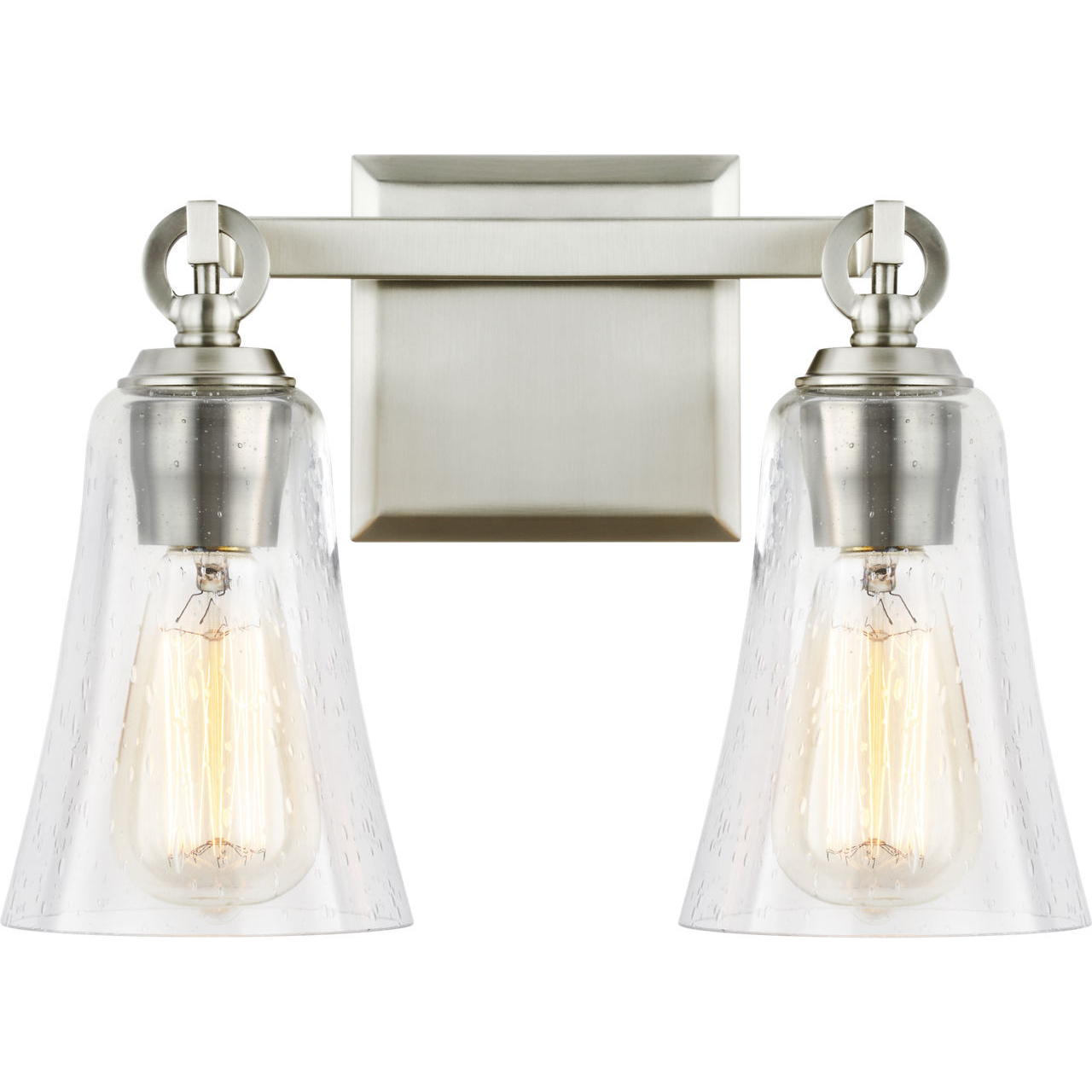 Sean Lavin Monterro 2 Light 13.5 inch Satin Nickel Vanity Light Wall Light