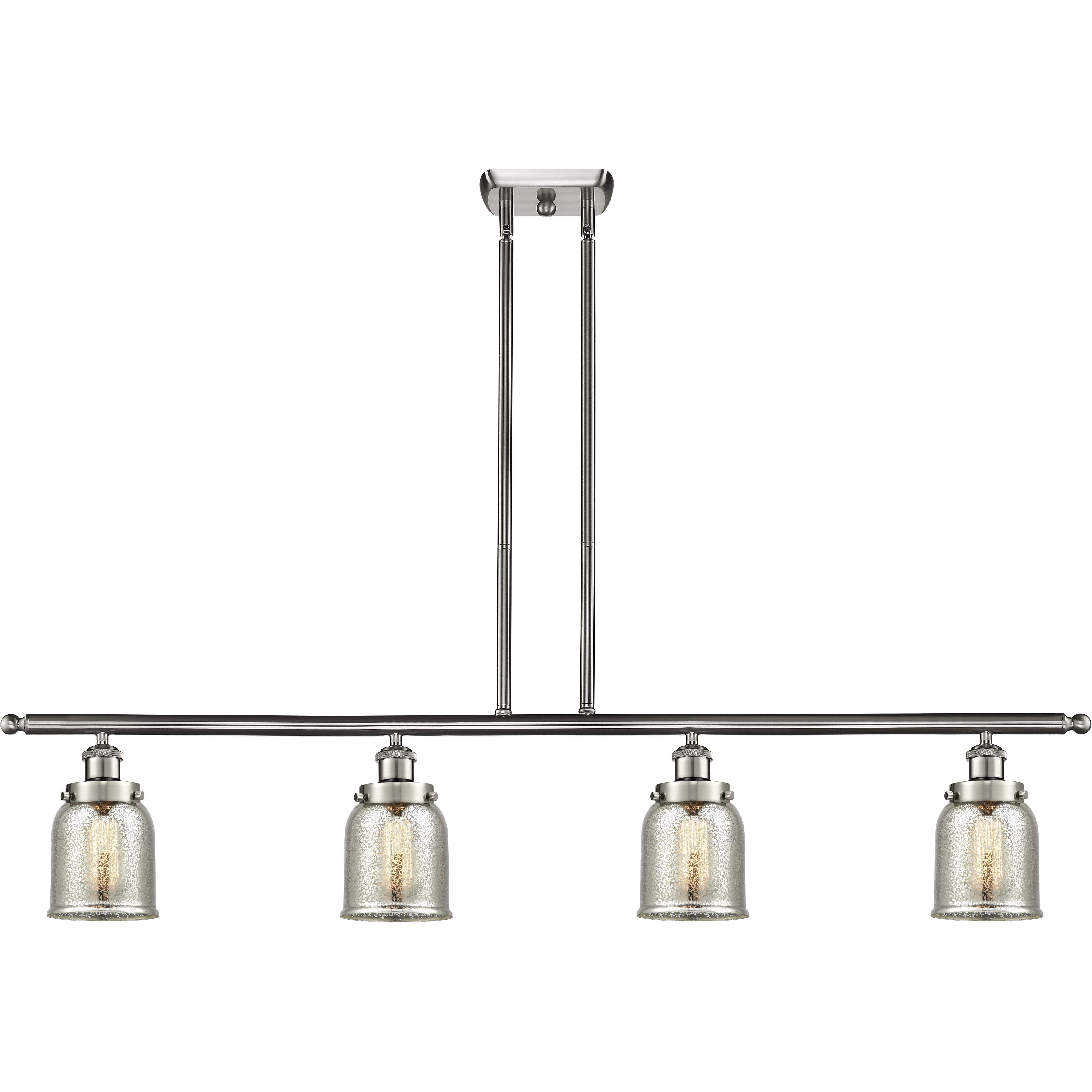 Small Bell LED 48 inch Satin Nickel Island Light Ceiling Light, Ballston