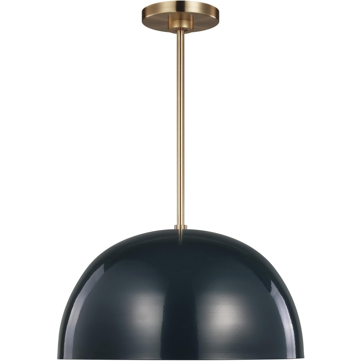 Ivan 1 Light 15 inch Dutch Blue Pendant Ceiling Light
