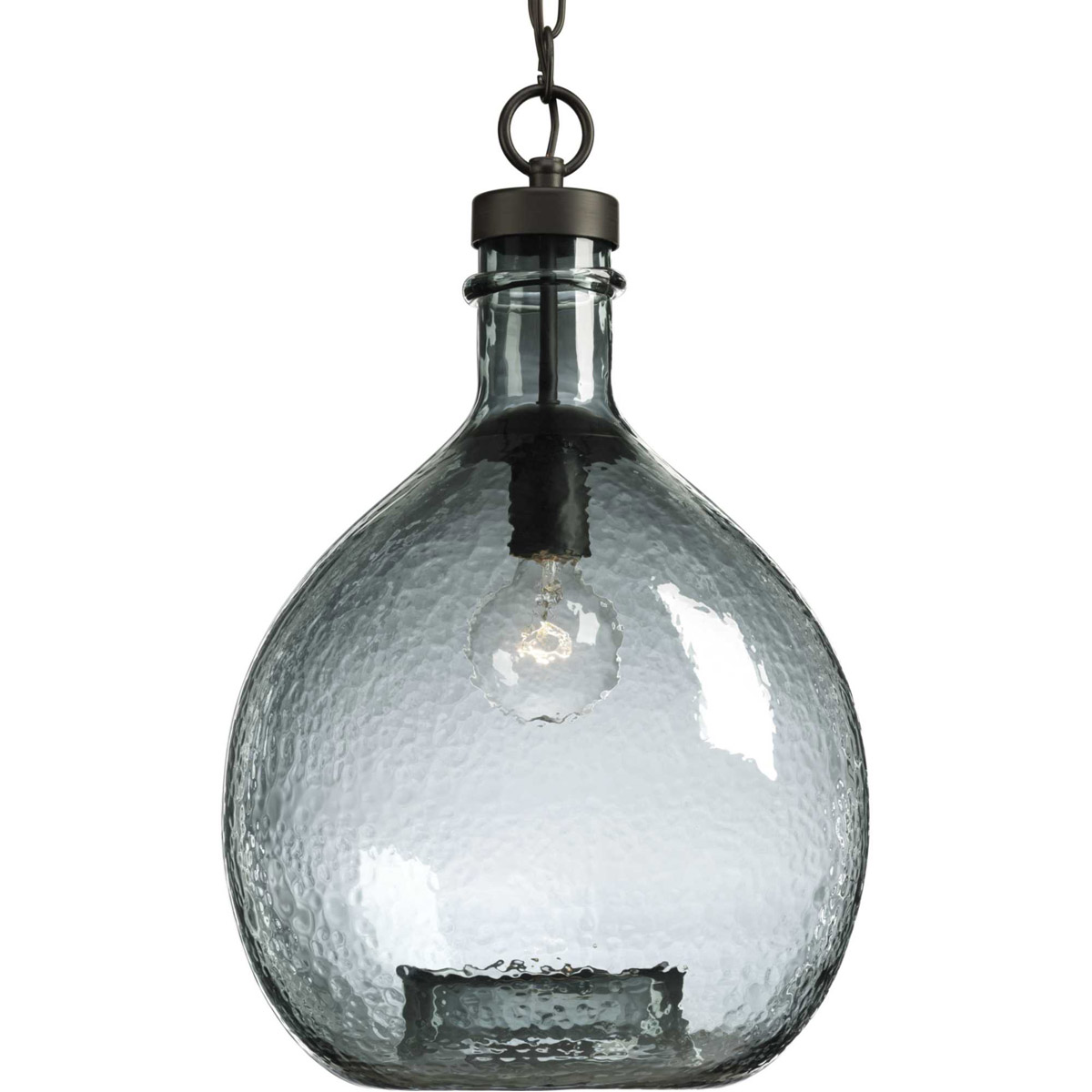 Zin 1 Light 13 inch Antique Bronze Pendant Ceiling Light, Design Series