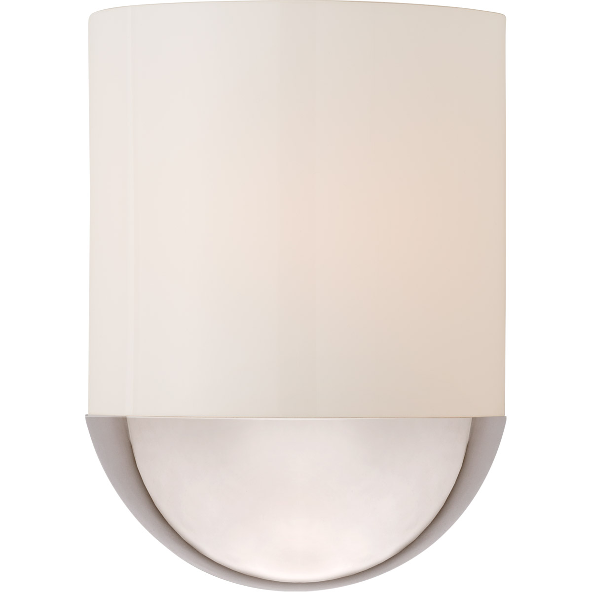 Barbara Barry Crescent LED 8 inch Polished Nickel Sconce Wall Light, Small