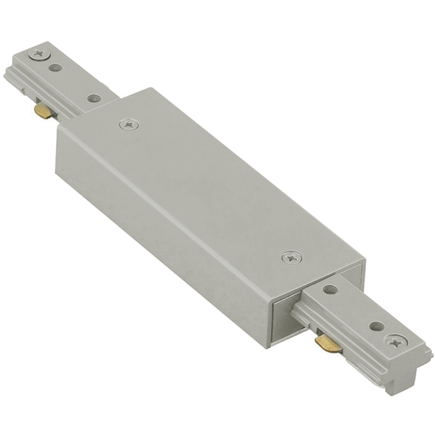 J Track 120 Brushed Nickel Track Component Ceiling Light