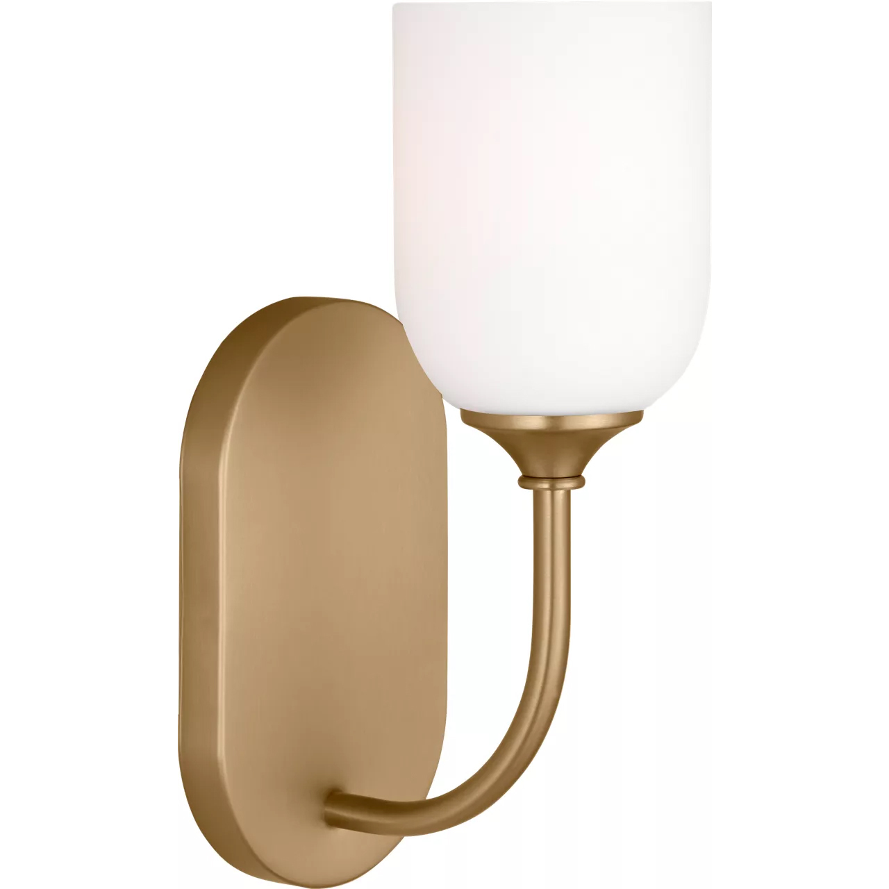 Emile 1 Light 4.63 inch Brushed Steel Wall Bath Fixture Wall Light
