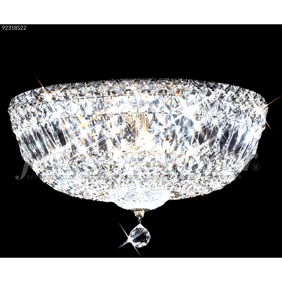 Prestige 12 Light 18 inch Silver Flush Mount Ceiling Light