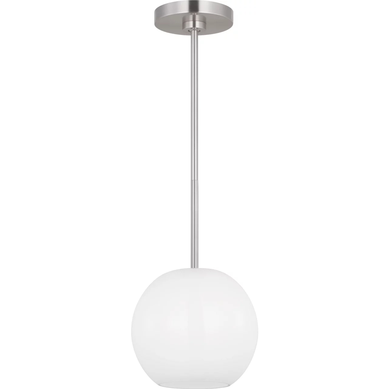 Rory 1 Light 8.38 inch Brushed Steel Pendant Ceiling Light