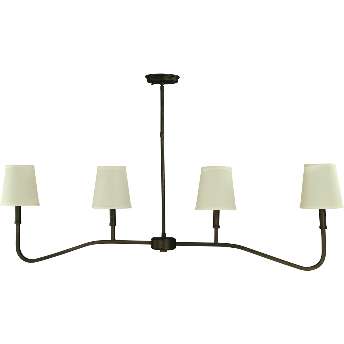 Heidelberg 4 Light 50 inch Iron Island Chandelier Ceiling Light