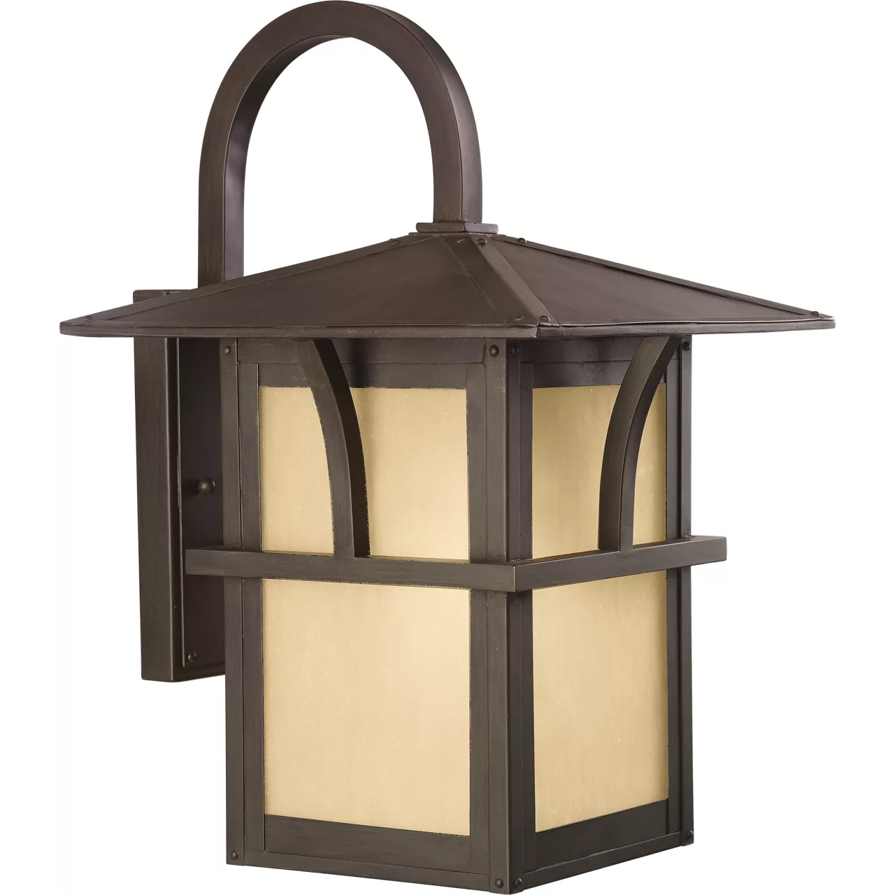 Medford Lakes 1 Light 17 inch Statuary Bronze Outdoor Wall Lantern, Large